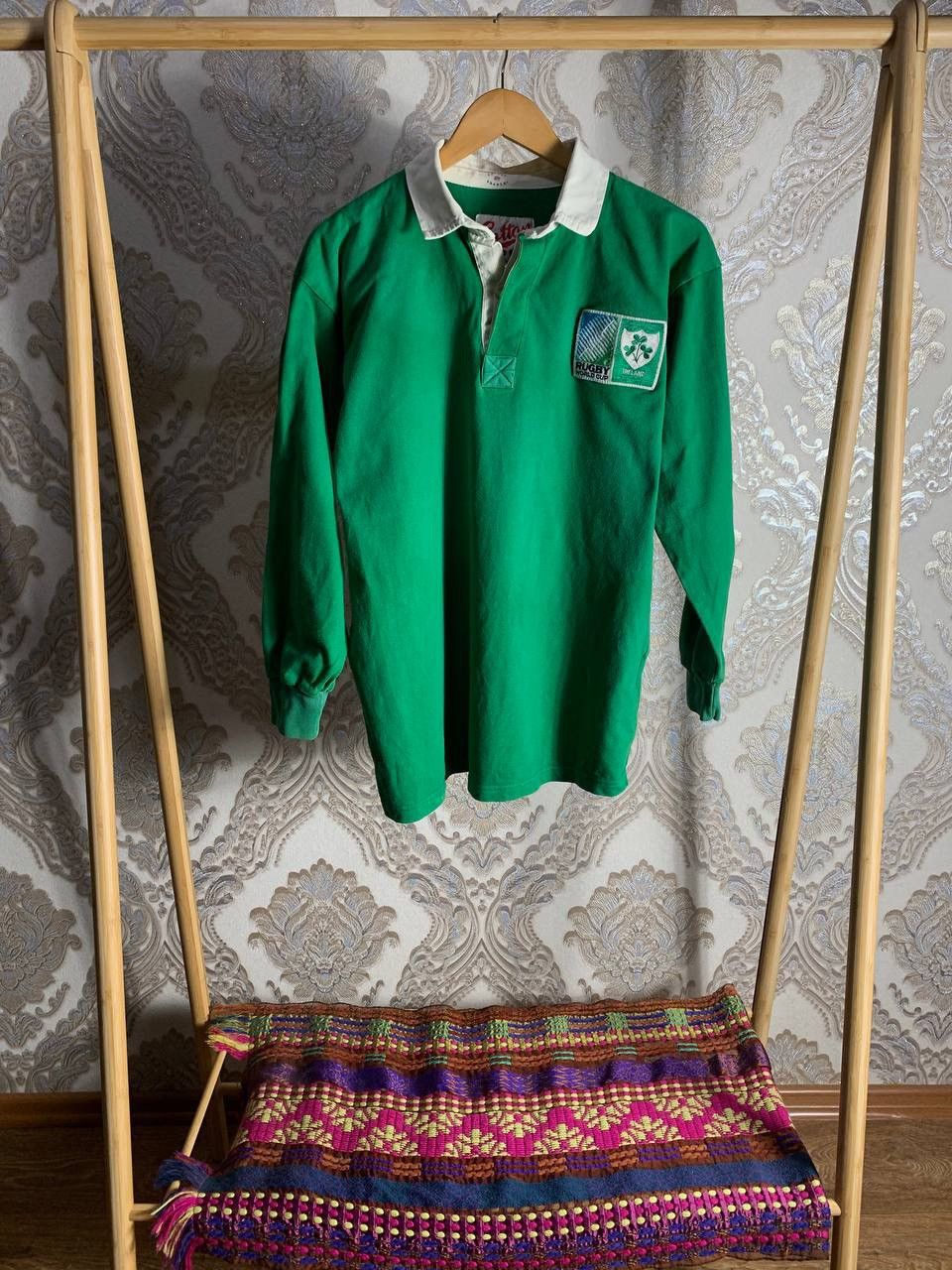 Cotton Traders VINTAGE COTTON TRADERS IRELAND RETRO RUGBY JERSEY Y2K 90s Size US L / EU 52-54 / 3 - 1 Thumbnail