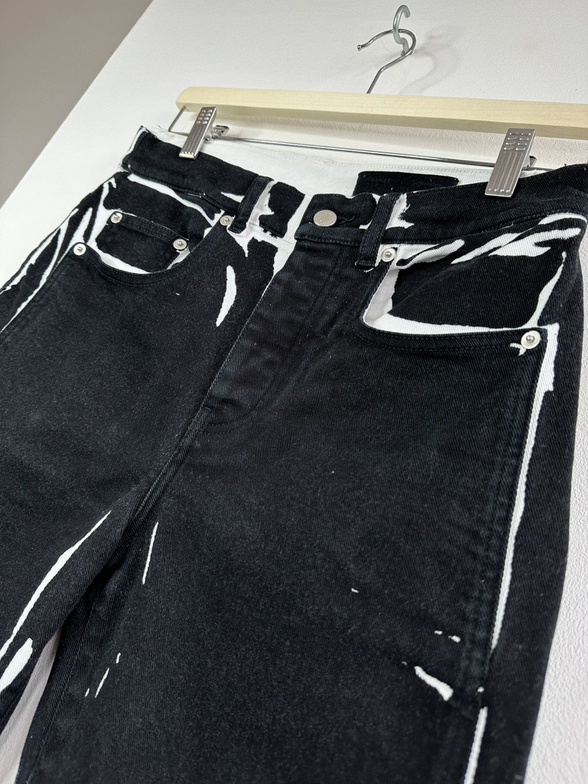 Proenza Schouler Proenza Schouler Ryman straight jeans paint Size 26" / US 2 / IT 38 - 3 Thumbnail