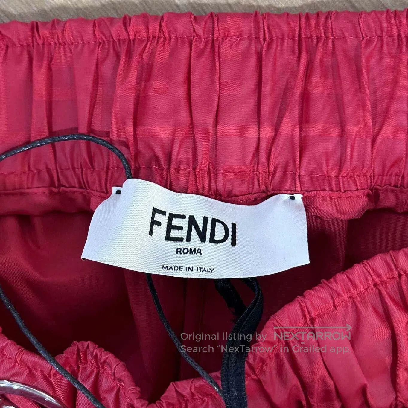 Fendi FENDI All-over Logo Print Shorts. Size US 28 / EU 44 - 4 Thumbnail