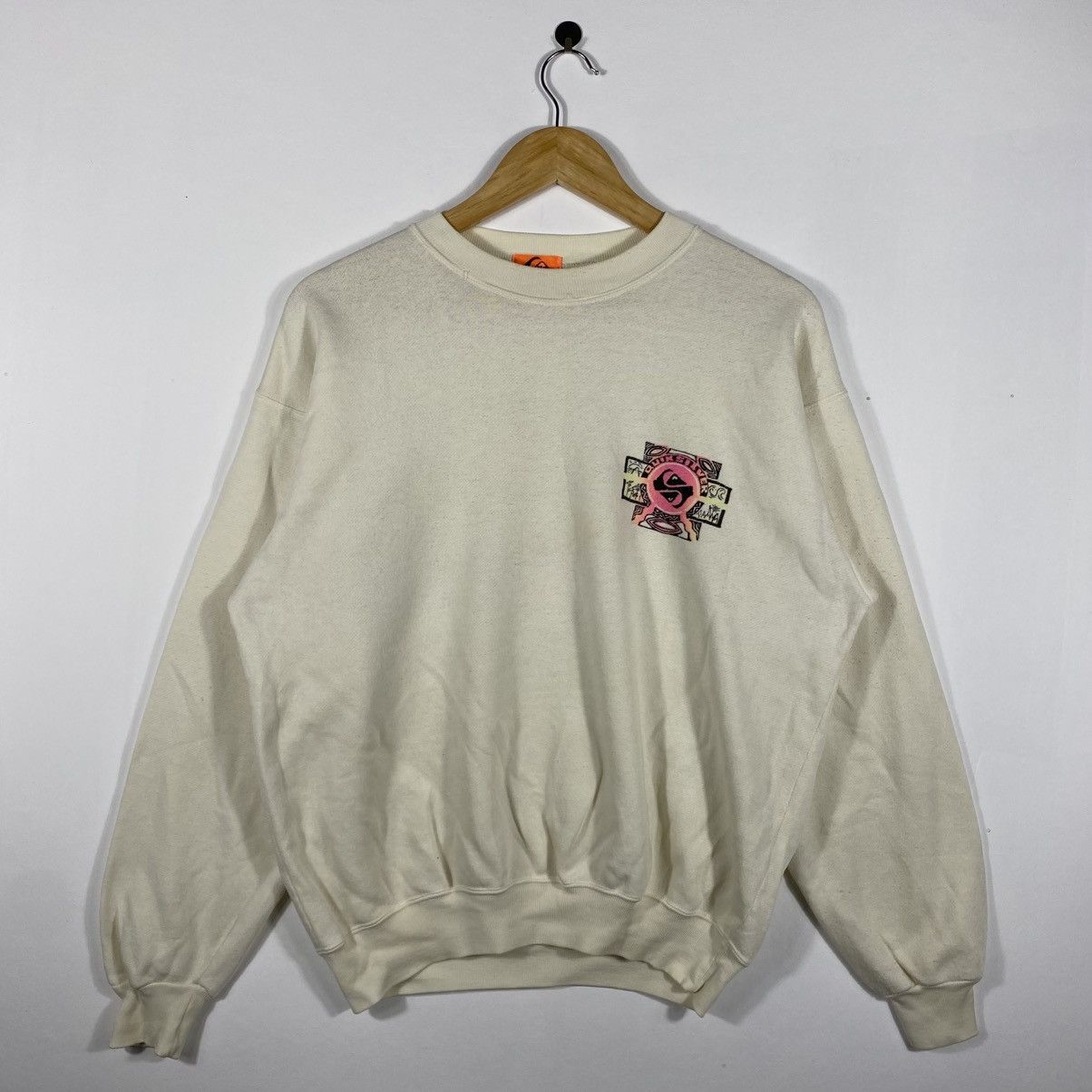 Quiksilver Vintage 90's QUIKSILVER Graphic Crewneck Sweatshirt Size US L / EU 52-54 / 3 - 3 Thumbnail