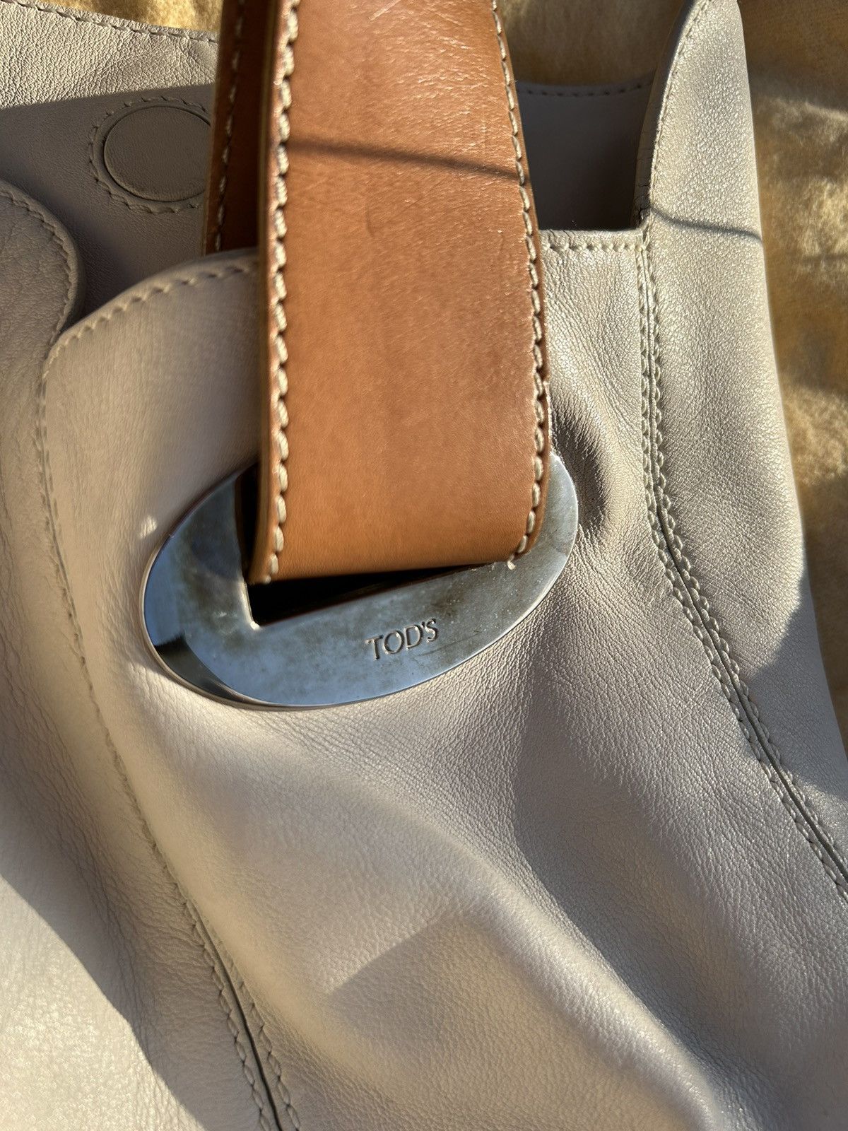 Tod's Tods Classic Shoulder Cream Bag Size ONE SIZE - 9 Thumbnail