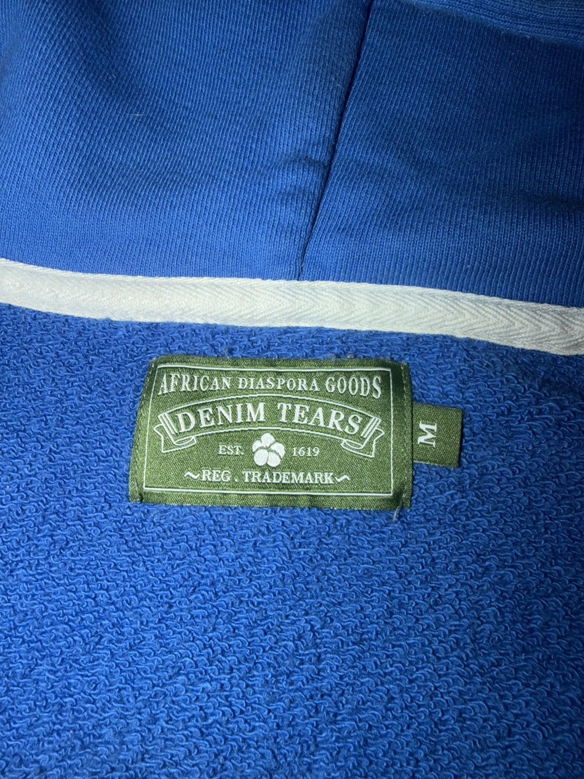 DENIM TEARS Denim Tears Blue zipup Size US M / EU 48-50 / 2 - 4 Thumbnail