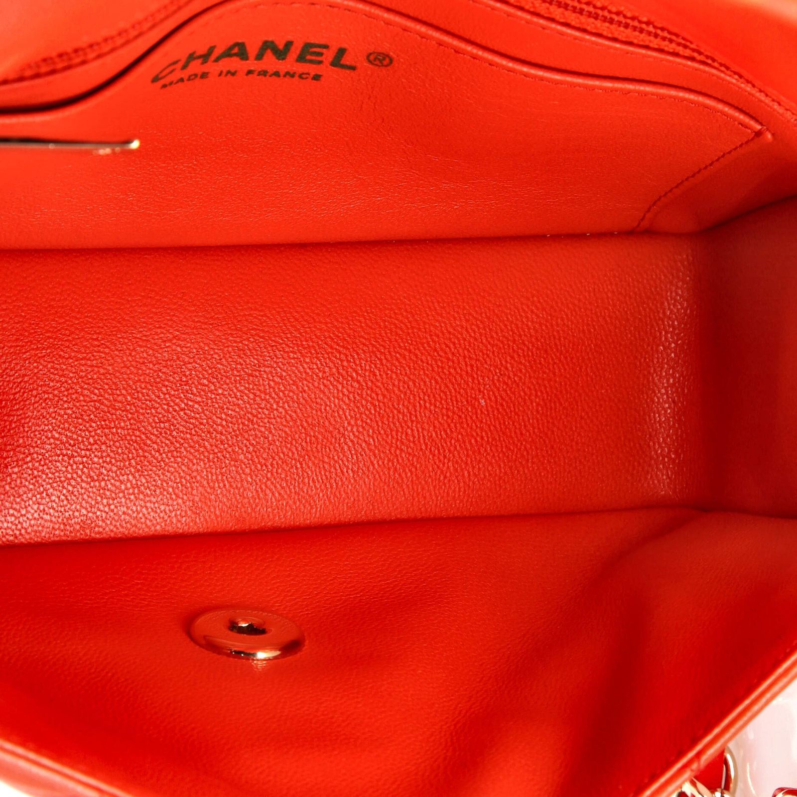 Chanel Classic Single Flap Bag Quilted Lambskin Mini Size ONE SIZE - 6 Thumbnail