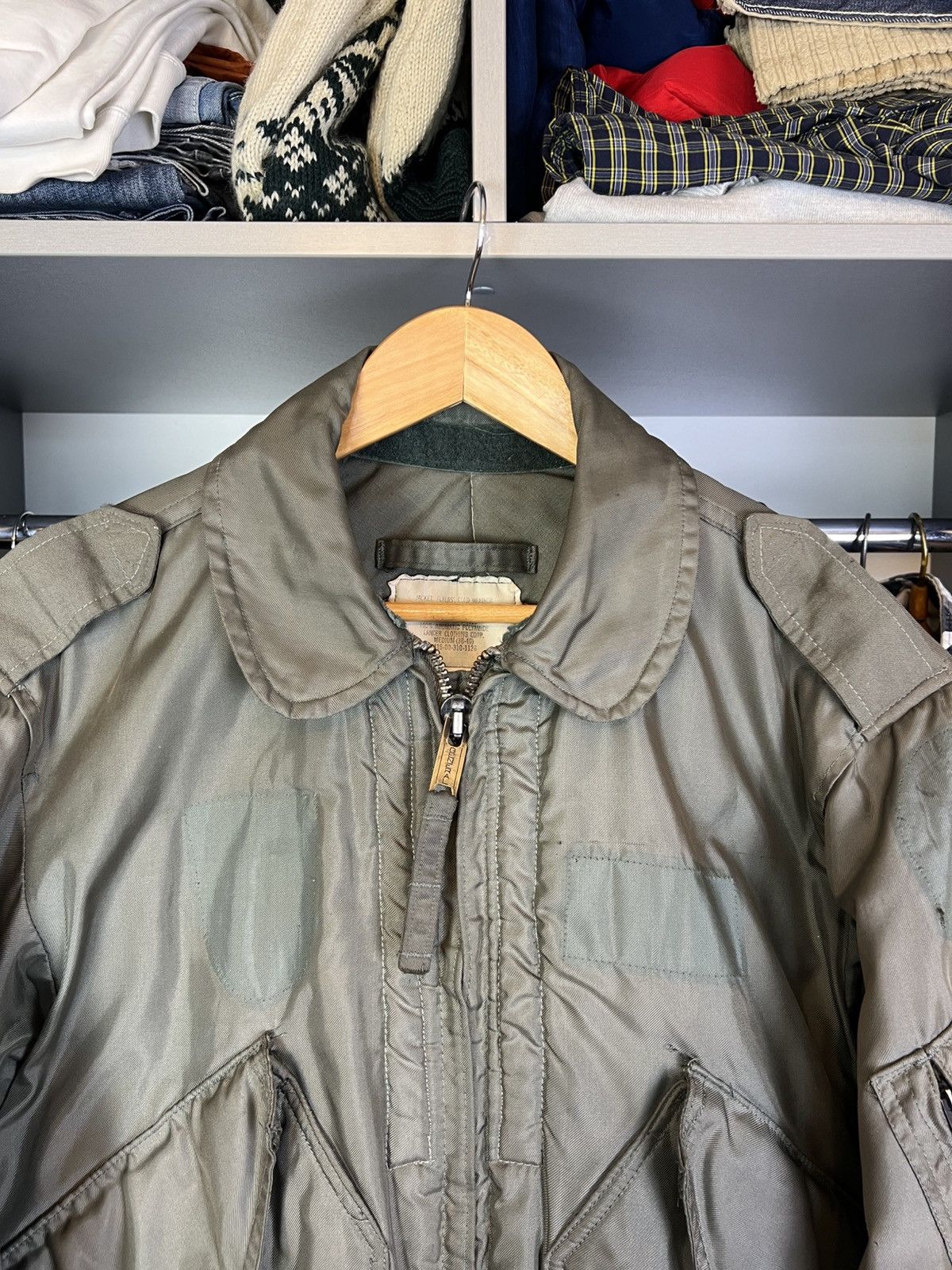 Other VINTAGE FADED FLYERS JACKET BOMBER FLIGHT CWU 45 punk rock Size US M / EU 48-50 / 2 - 2 Thumbnail
