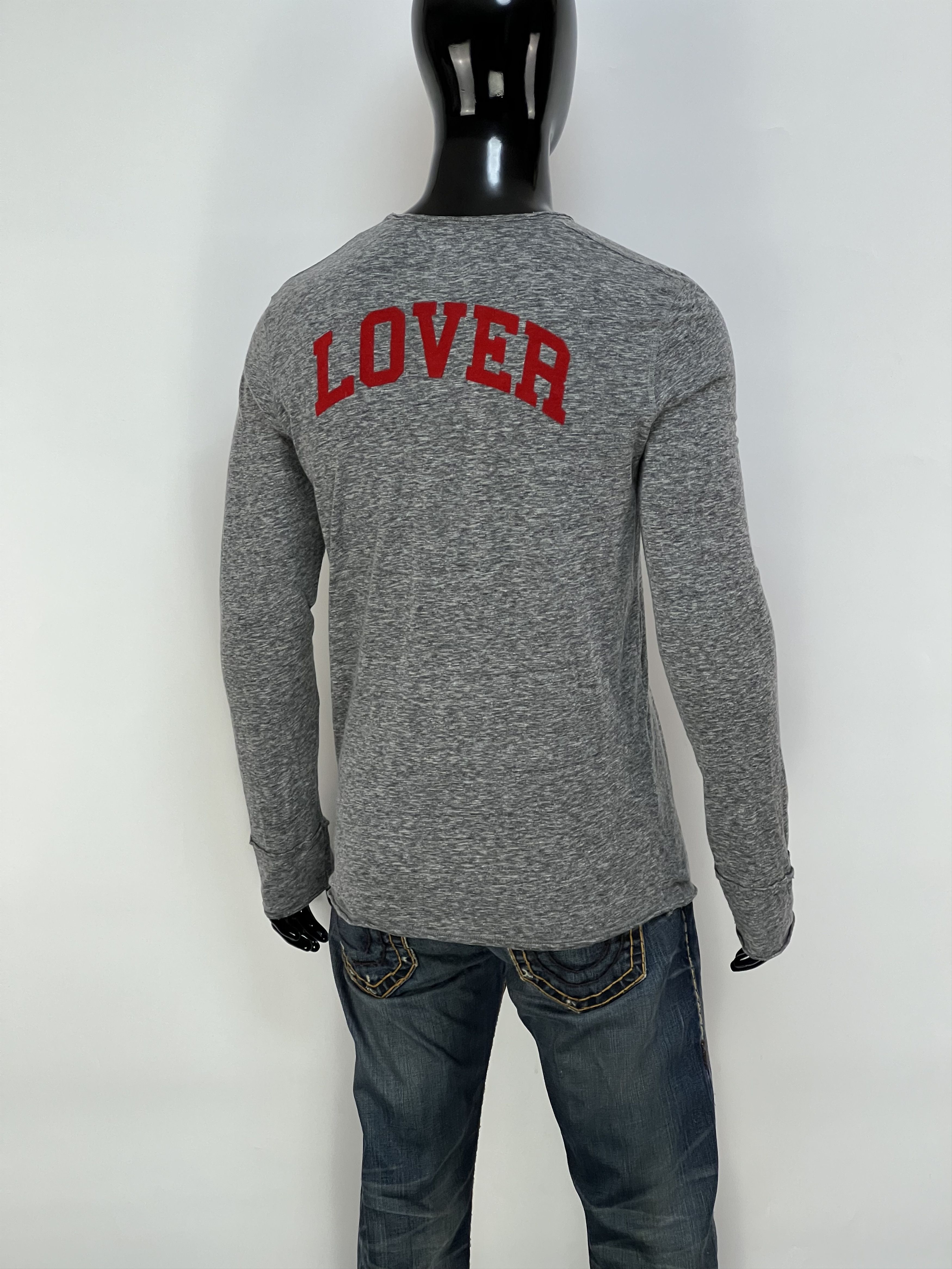 Zadig & Voltaire Zadig Voltaire Men s Gray Sweater Size L Big Logo Size US L / EU 52-54 / 3 - 1 Thumbnail