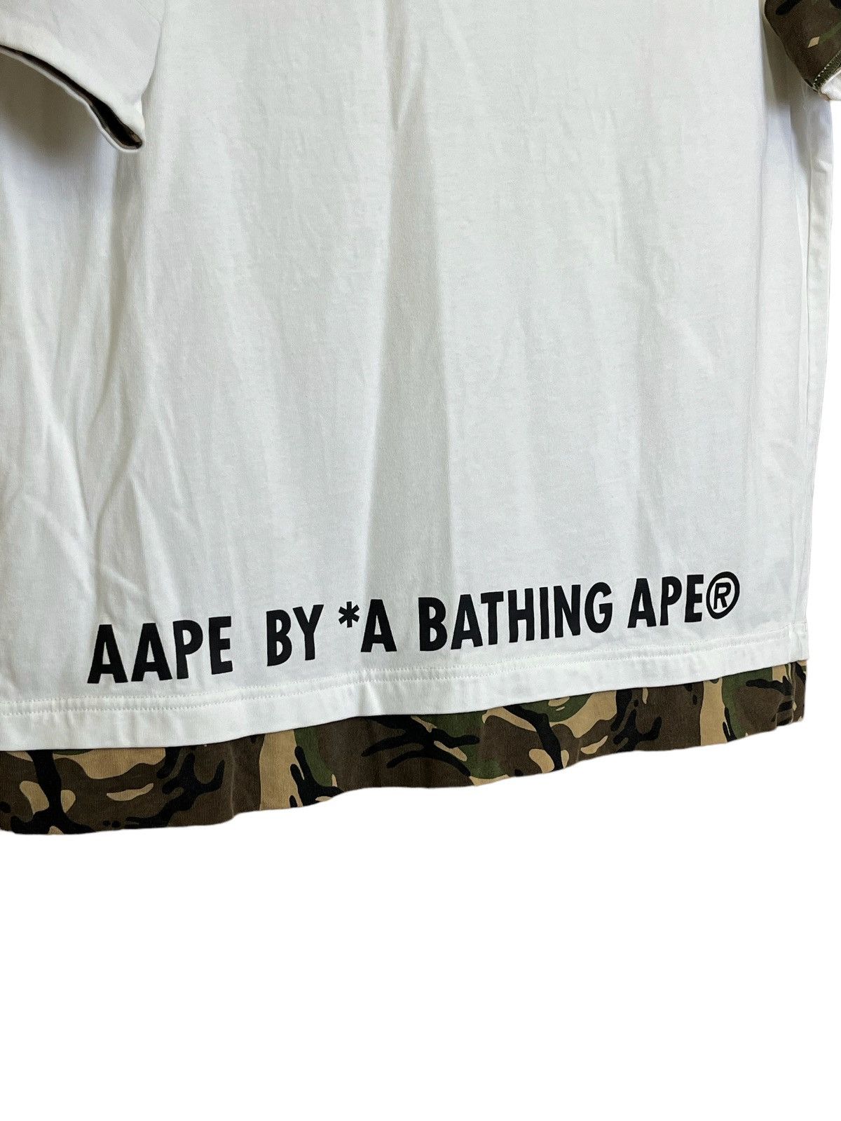 Bape AAPE UNIVERSE CAMO by A BATHING APE TEE SHIRT Size US M / EU 48-50 / 2 - 5 Thumbnail