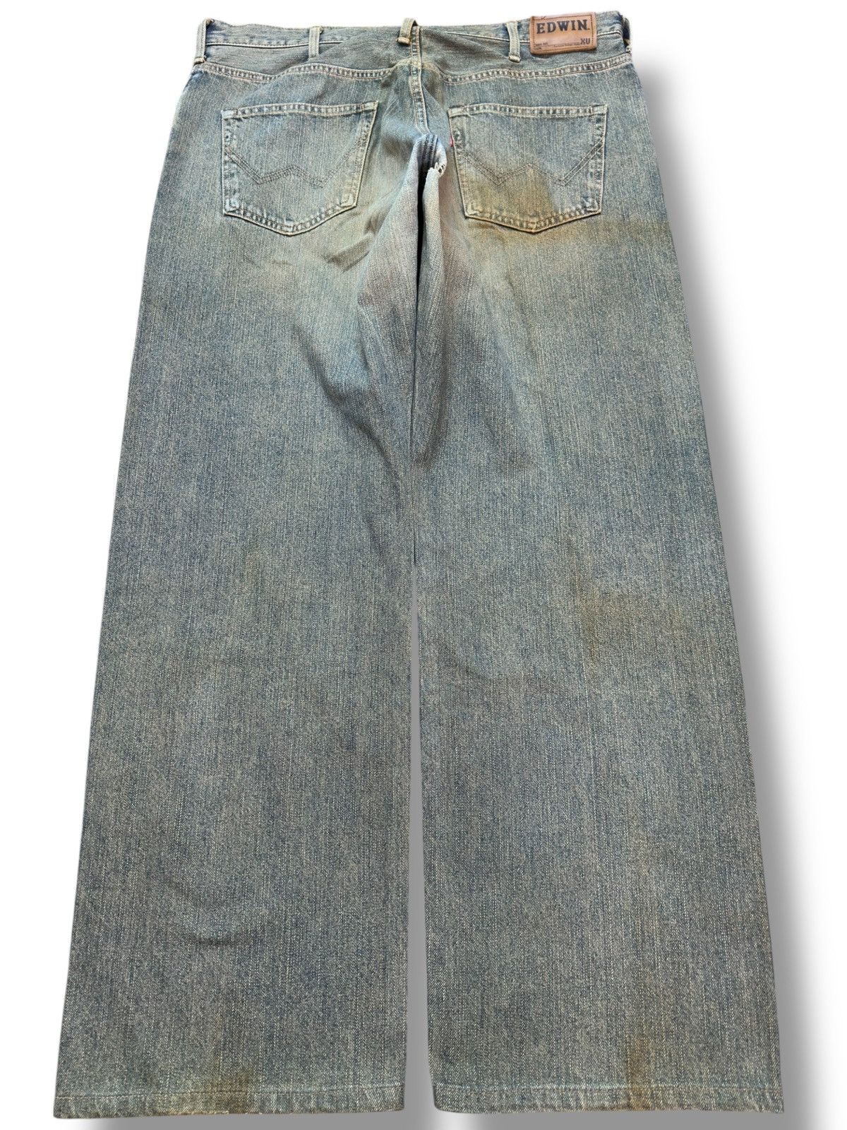 Edwin Vintage Edwin Exclusive Vintage Skater Baggy Mudwash Denim Size US 37 - 5 Thumbnail