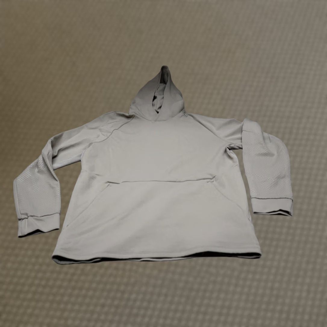Lululemon Lululemon Sweatshirt Men Large Gray Stronger As One Hoodie Pullover Athletic Long Sleeve Kangaroo Pocket Breathable Lightweight Size US L / EU 52-54 / 3 - 1 Thumbnail