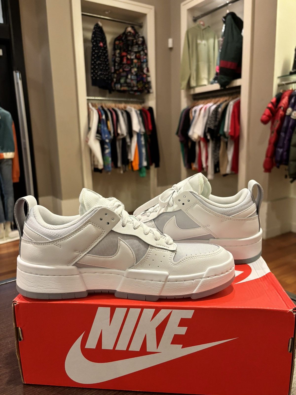Nike Nike Dunk low Disrupt Photon Dust (women’s) Size US 9 / EU 42 - 4 Thumbnail