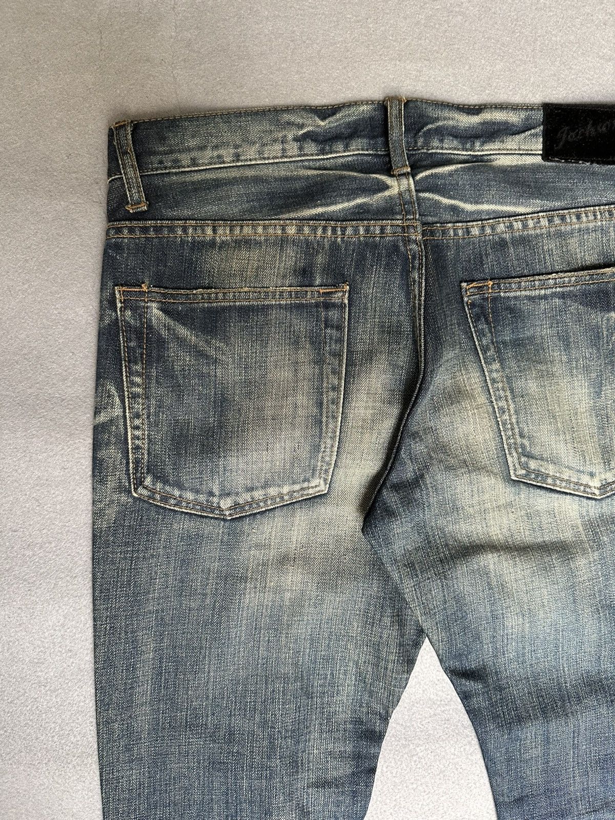JACKROSE Jack Rose Japan Claw Marks Blue Rusty Denim Size US 32 / EU 48 - 16 Thumbnail