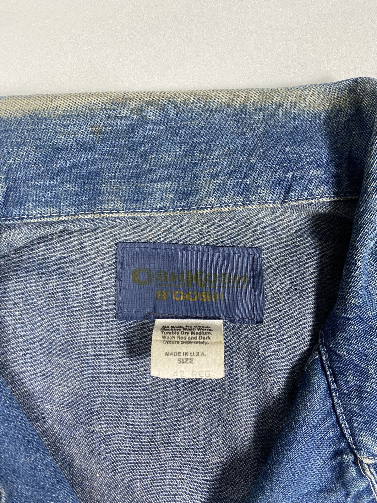 Vintage Oshkosh B'gosh Chore Jacket in Blue, Men's (Size Xl) — image 3 of 6