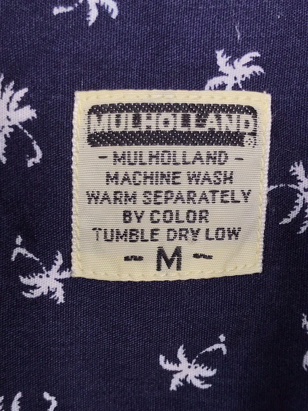 Japanese Brand × Other × Vintage Vintage MULHOLLAND Button Up Shirt Size US M / EU 48-50 / 2 - 6 Thumbnail