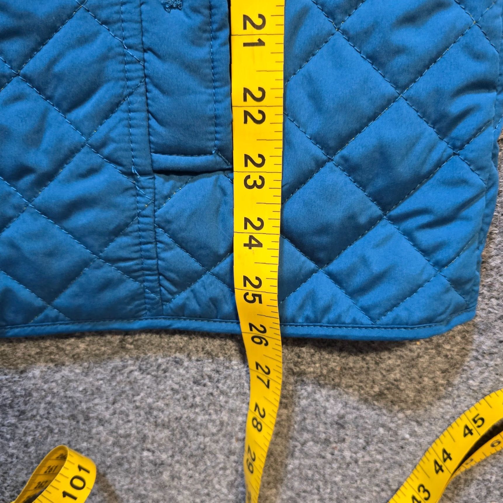J. Jill J Jill Jacket Womens Small Blue Quilted Button Pockets Casual Chore Barn Capsule Vintage? No Size S / US 4 / IT 40 - 6 Thumbnail