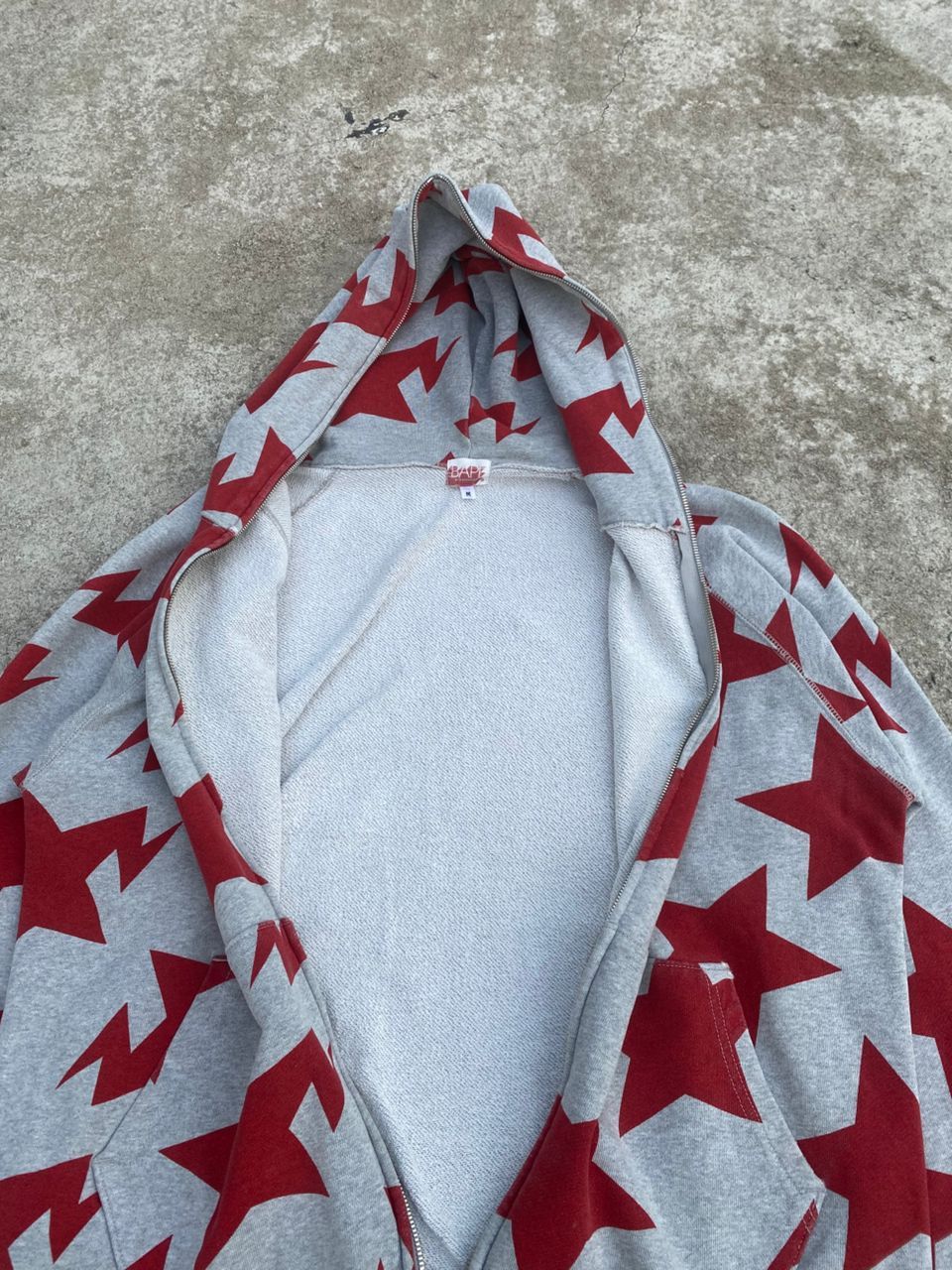 Bape 💥 Delete💥 Vintage 2000 Bapesta Fully Zipper Hooded Jacket Size US M / EU 48-50 / 2 - 7 Thumbnail