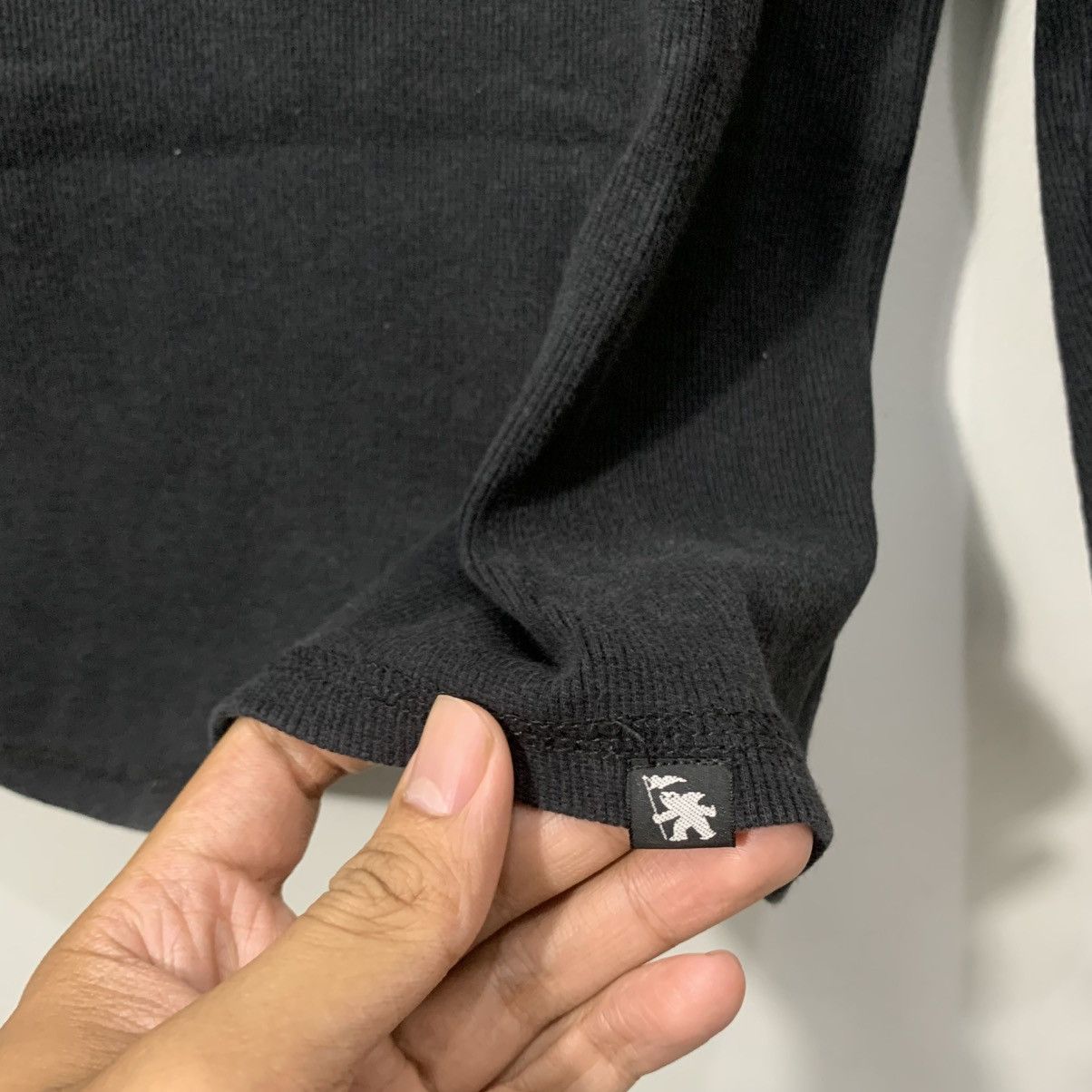 Japanese Brand 🇯🇵GOTCHA Japanese Brand Black On Black Longsleeve🇯🇵 Size US L / EU 52-54 / 3 - 3 Thumbnail