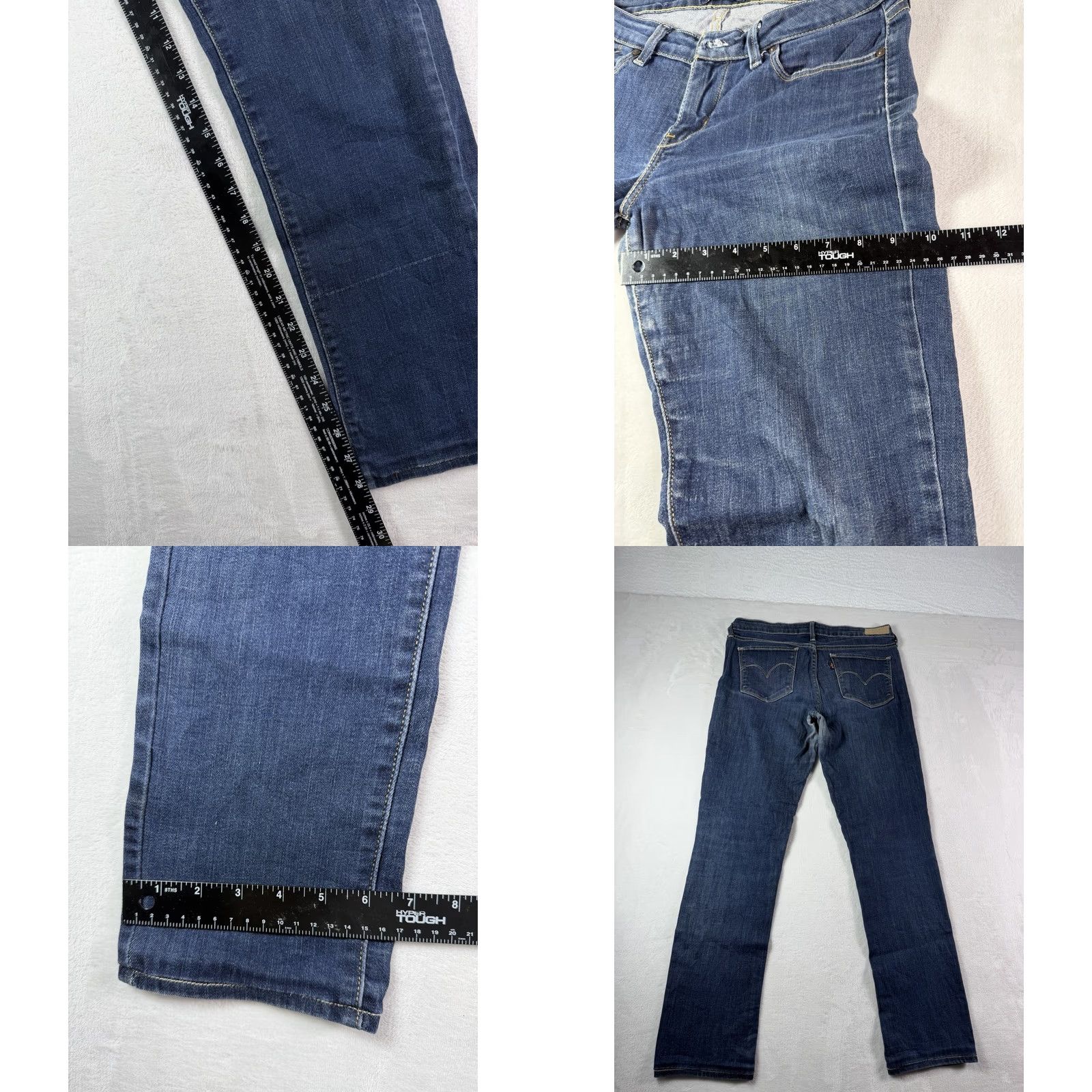 Levi's Levi’s Jeans Women Slim Denim Blue 29 Regular 5-Pocket City Demi Curve Vintage No Size 29" - 8 Thumbnail