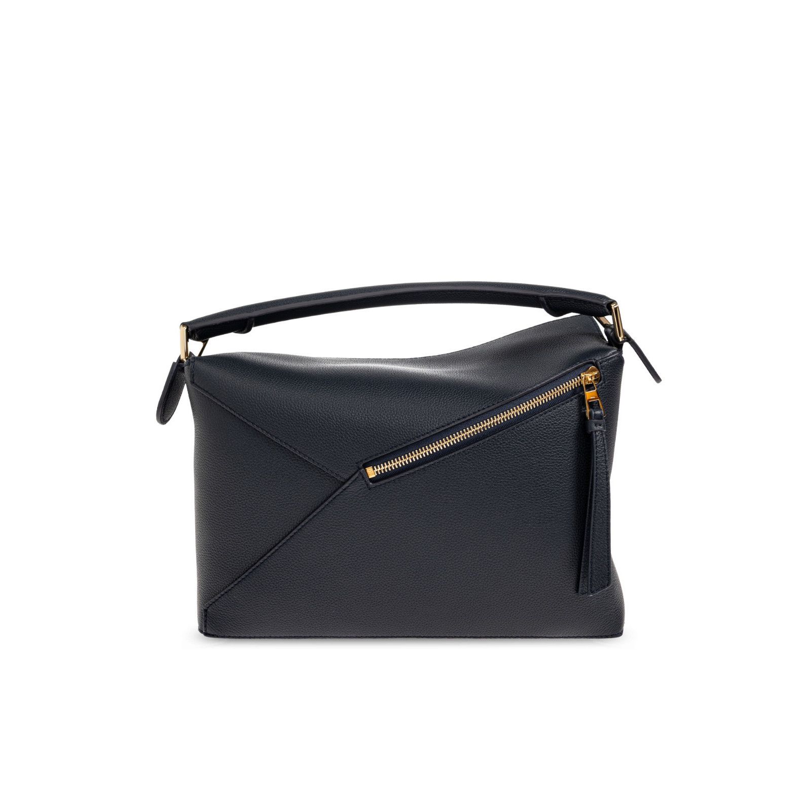 Loewe LOEWE $4100 Puzzle Medium Edge Deep Navy Top Handle Bag New Size ONE SIZE - 2 Thumbnail