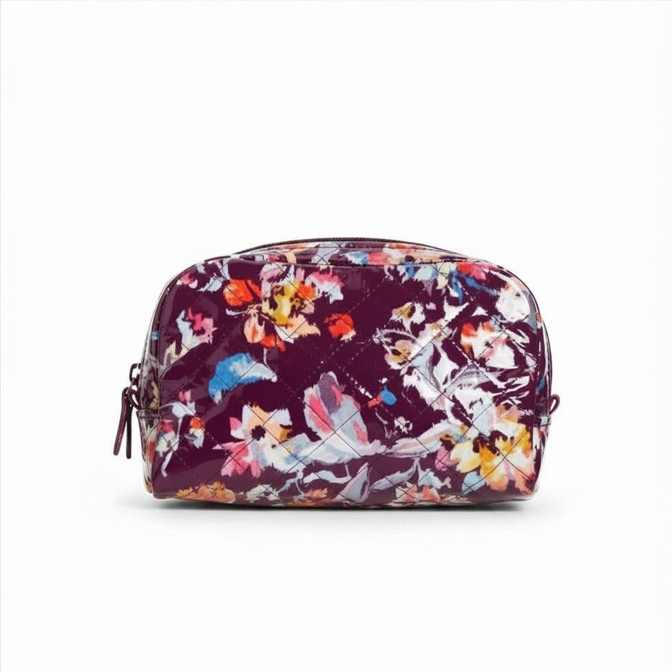 Vera Bradley Vera Bradley Medium Cosmetic Bag, 7.75"x5.75"x2.75" Size ONE SIZE - 1 Thumbnail