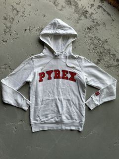 Off white supreme hoodie hotsell virgil abloh pyrex vision