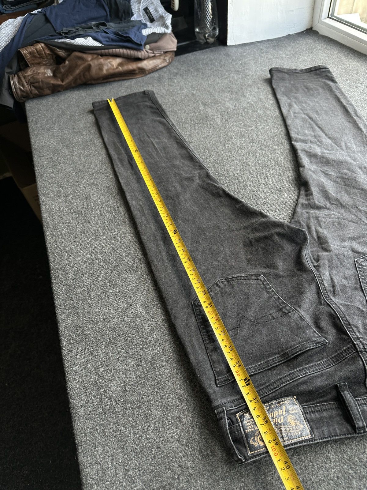 Diesel 🚨 RARE DIESEL MEN DENIM JEANS AVANT GARDE IFSIXWASNINE Y2K Size US 29 - 19 Thumbnail