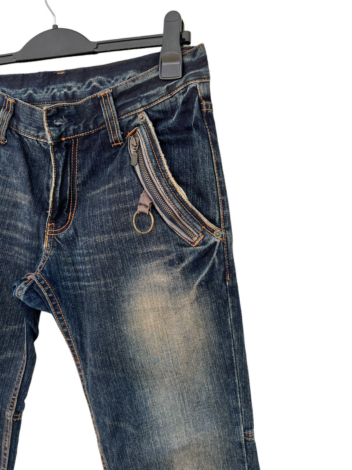 Vintage Vintage PPFM Rusty Mud Denim Hybrid Jeans Size US 31 - 10 Thumbnail