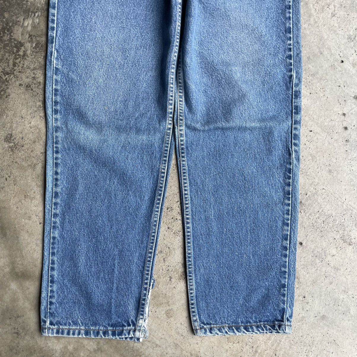 Levi's Vintage Clothing 🔥Vintage 90s Levis Stoned Washed Loose Fit Denim Jeans Size US 31 - 3 Thumbnail