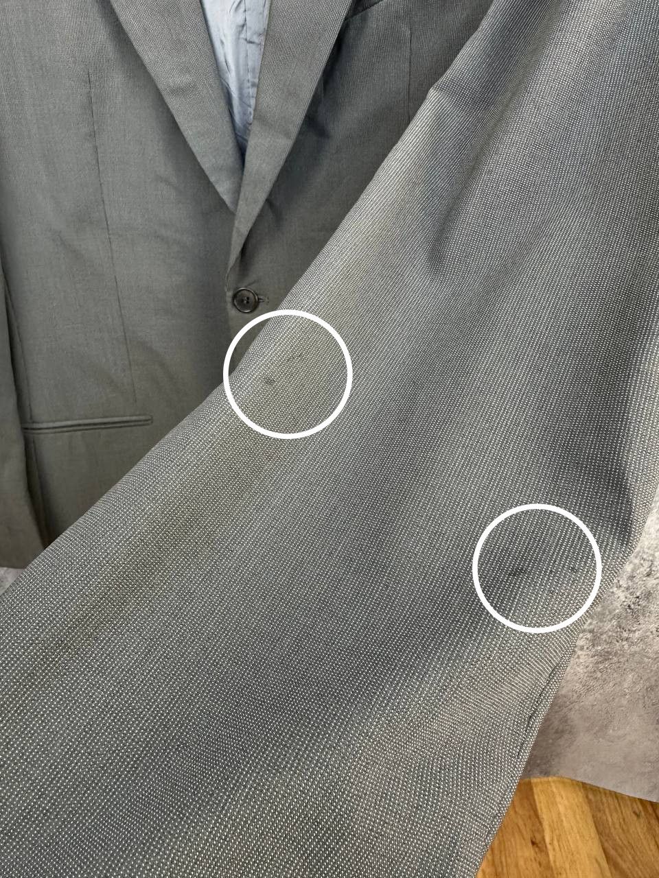 Giorgio Armani Giorgio Armani Le Collezioni Blazer Vintage Gray Wool Jacket Size 52L - 14 Thumbnail