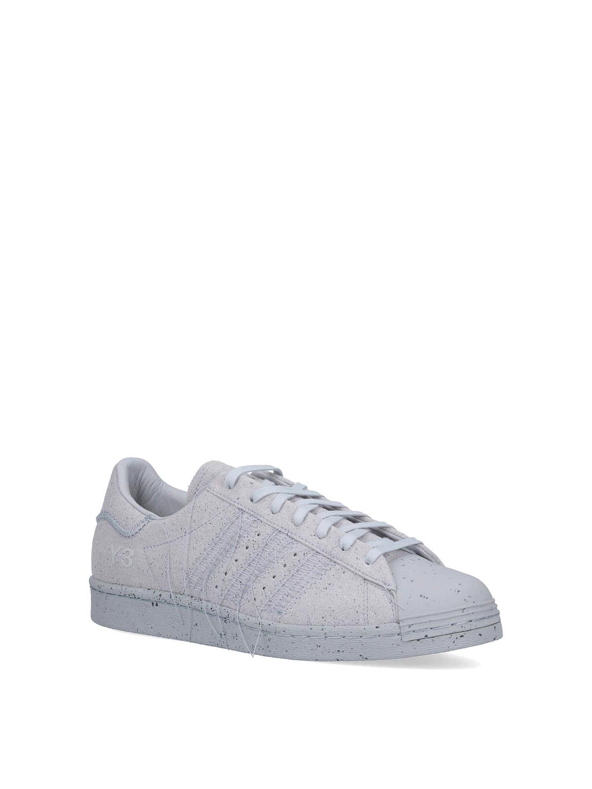 Adidas × Y-3 o1mle0426 Superstar Low-Top Sneakers in Gray Size US 8.5 / EU 41-42 - 2 Thumbnail