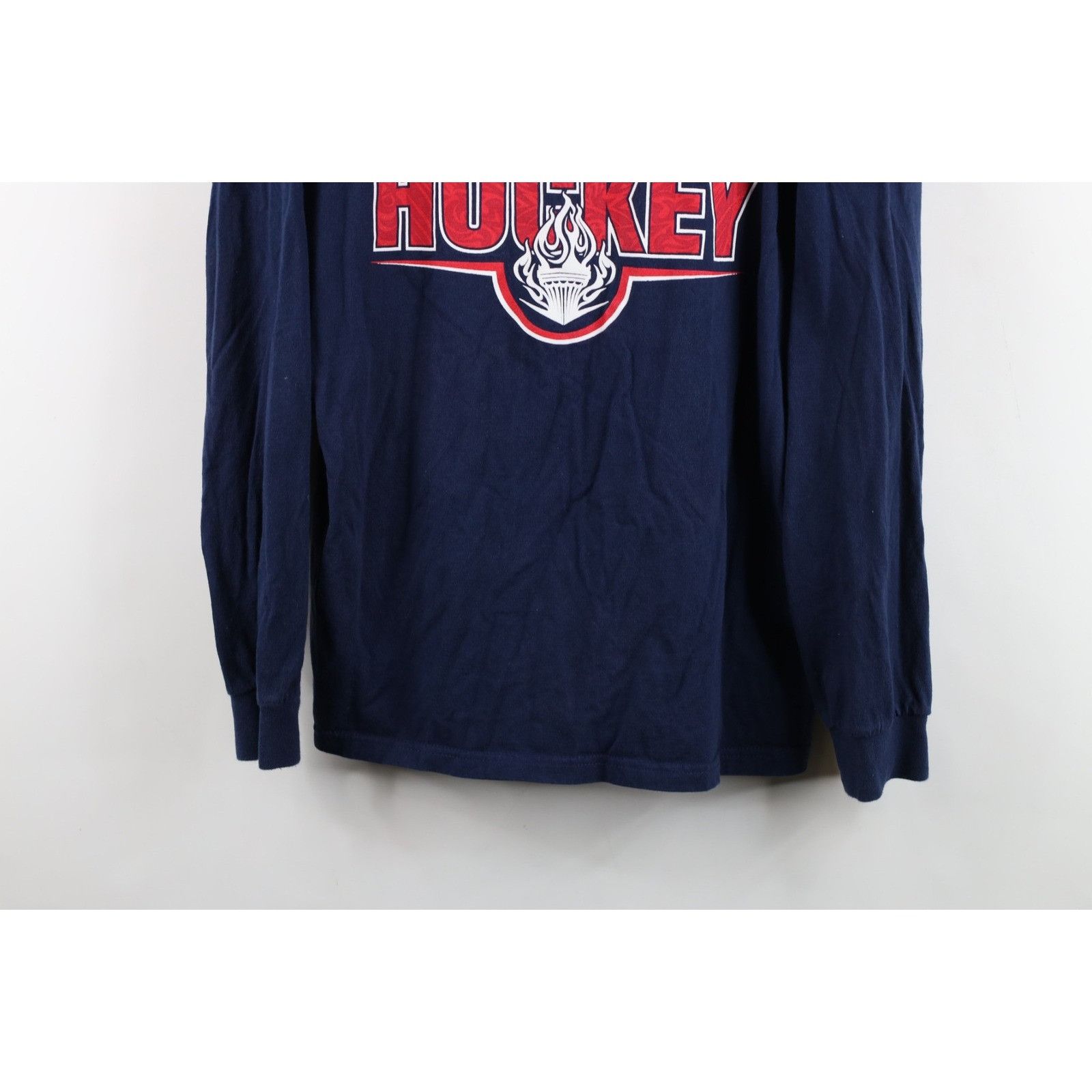 Nike Vintage Y2K Nike Team USA Hockey Olympics T-Shirt Size US L / EU 52-54 / 3 - 3 Thumbnail