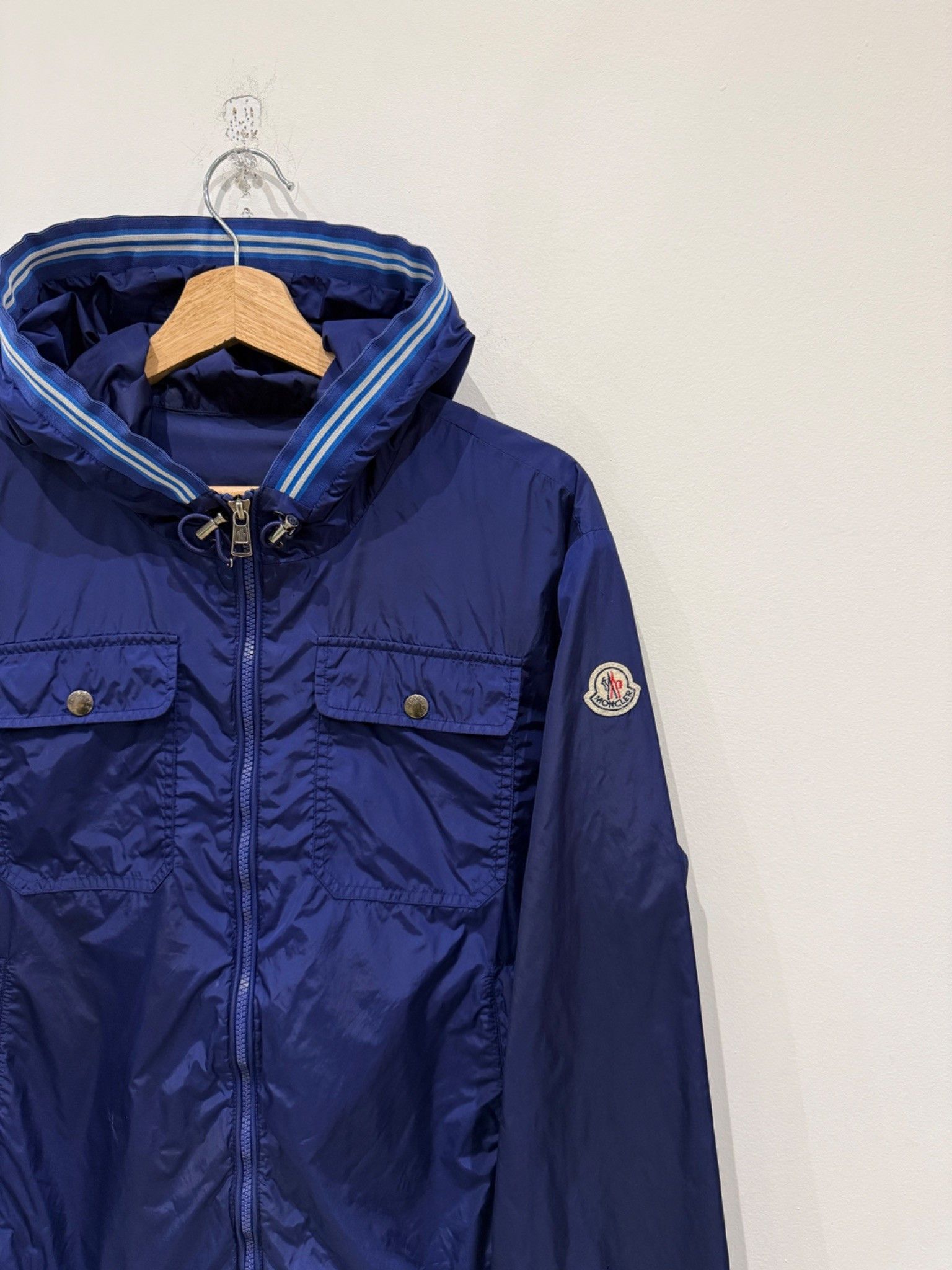 Moncler Moncler Jean Claude Windbreaker Jacket Size US M / EU 48-50 / 2 - 2 Thumbnail