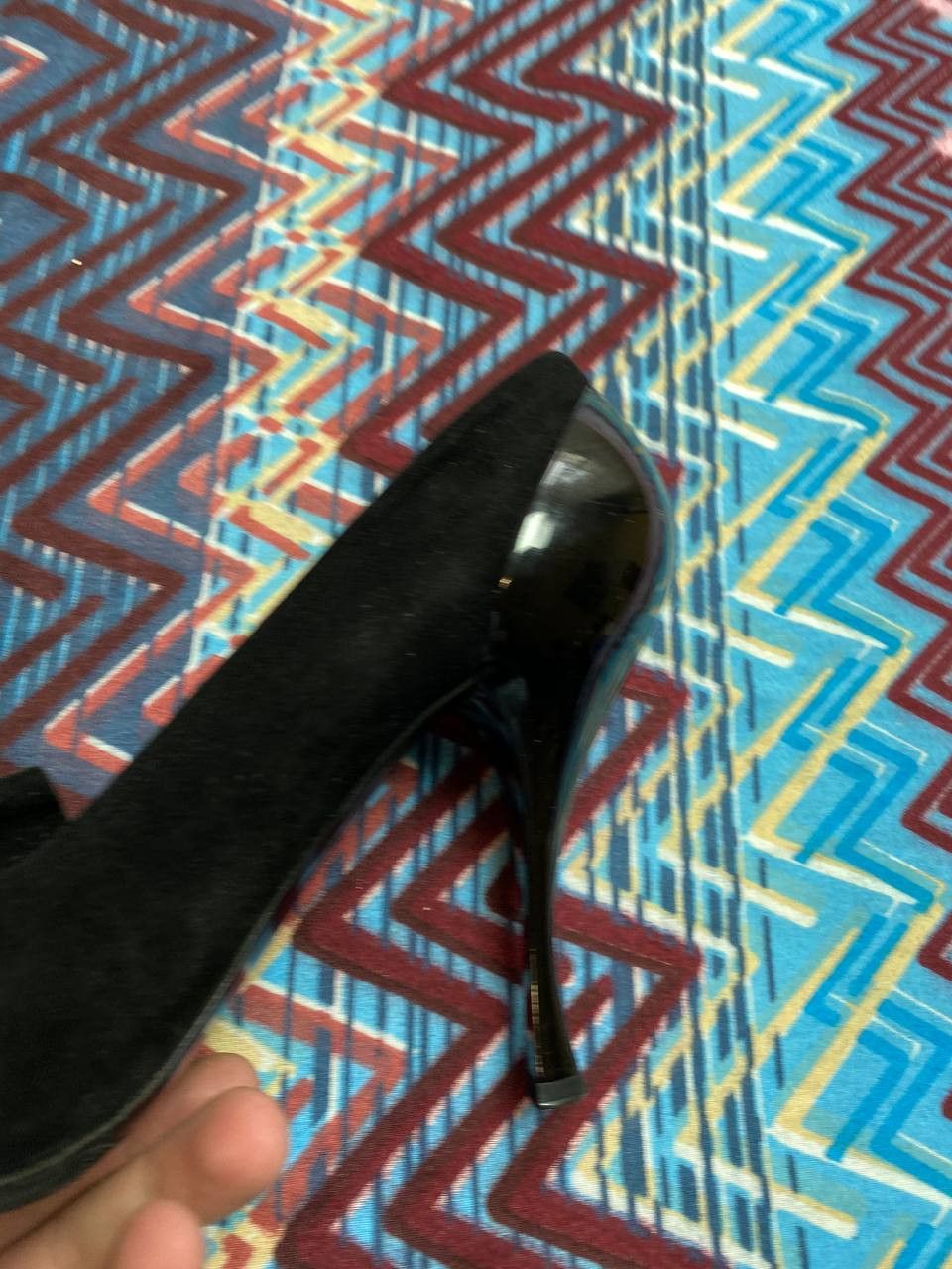 Miu Miu MIU MIU 00s SUEDE TURQUOISE FANCY PUMPS Size US 8 / IT 38 - 17 Thumbnail