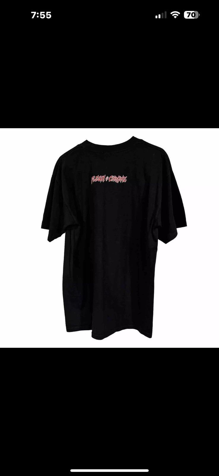 Giant Flesh and Chrome Band Shirt Mens Sz Large Vintage Giant Tag Size US L / EU 52-54 / 3 - 2 Thumbnail