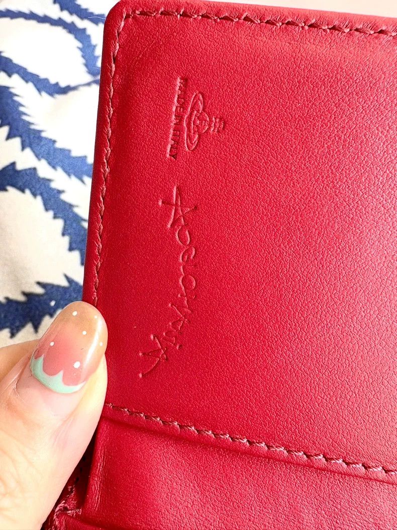 Vivienne Westwood Vivienne Westwood Red floral felt Saturn wallet with gold Size ONE SIZE - 7 Thumbnail