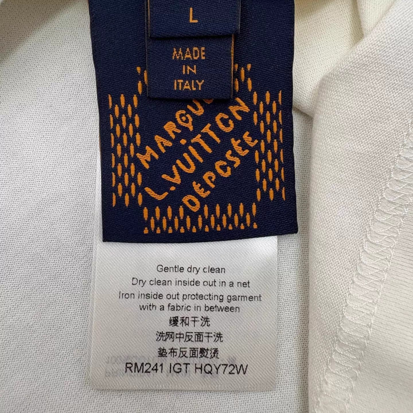 Louis Vuitton Louis Vuitton Pont Neuf SS Tee L/XXL IT 100% Cotton Size US L / EU 52-54 / 3 - 7 Thumbnail