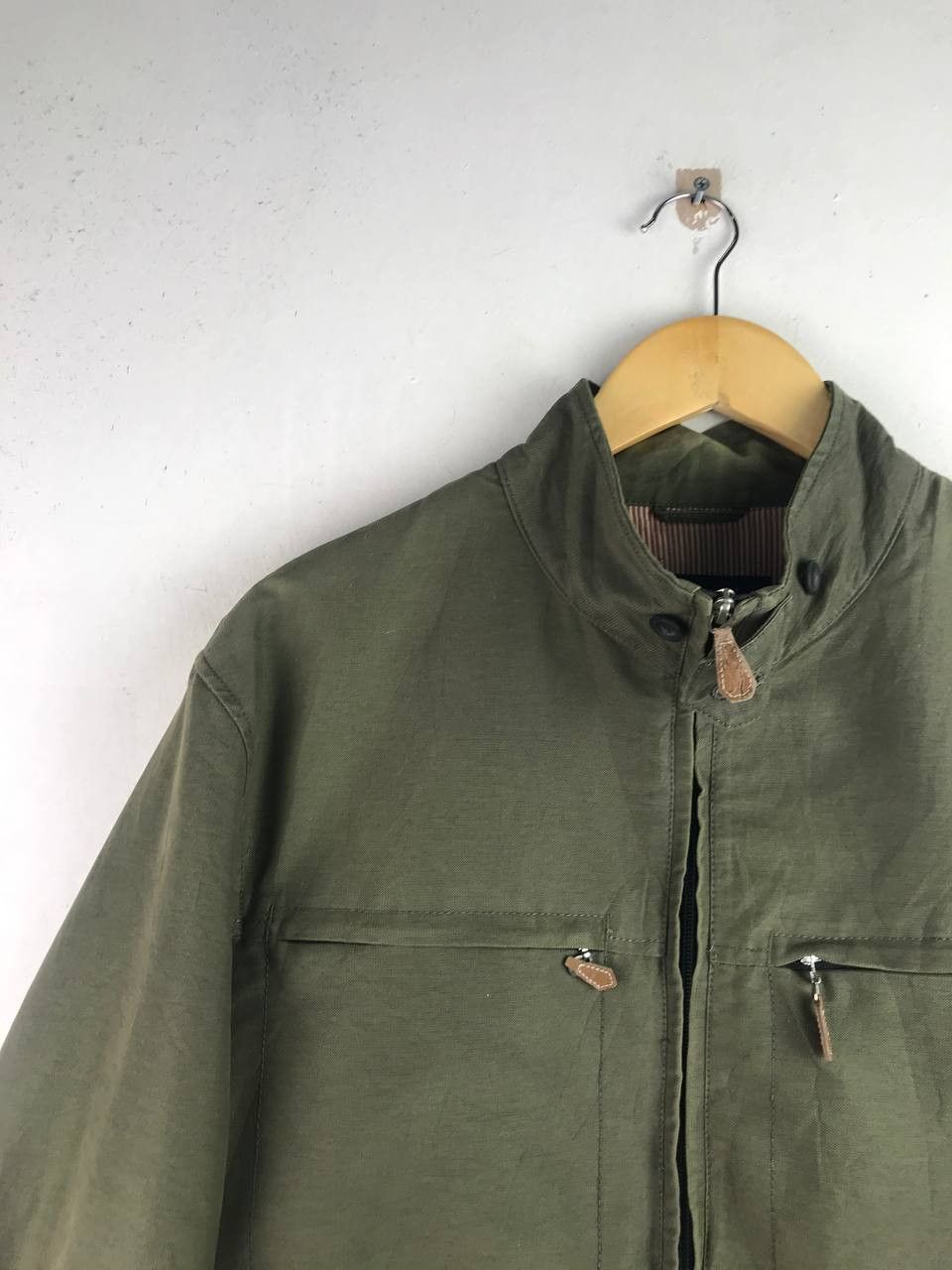 Japanese Brand × Vintage Rare Jeaning Garage army style full zipper jacket Size US M / EU 48-50 / 2 - 6 Thumbnail