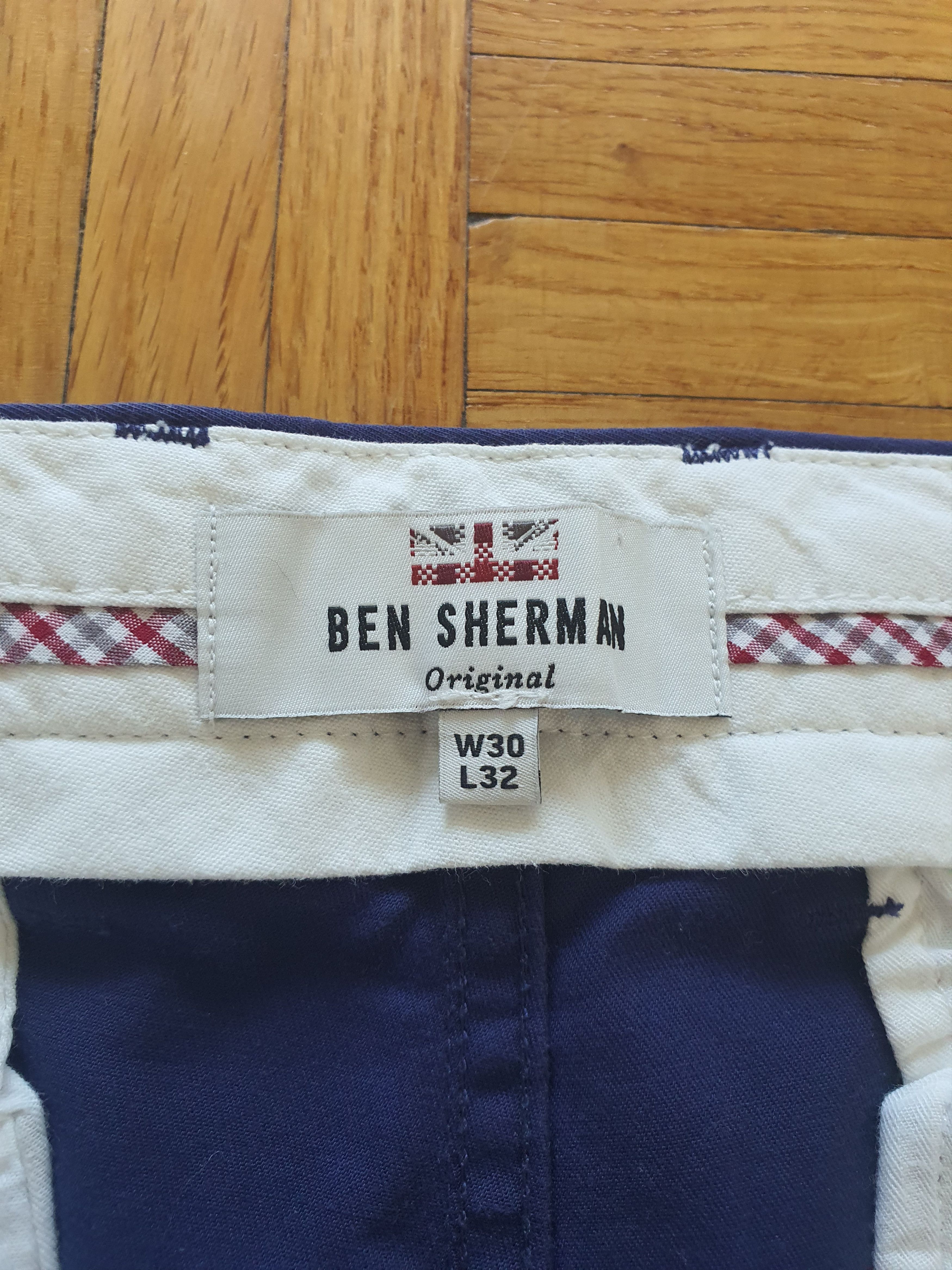 Ben Sherman Skinny Stretch Chinos (Pants Trousers) - BNWT - W30 L32 Size US 30 / EU 46 - 5 Thumbnail