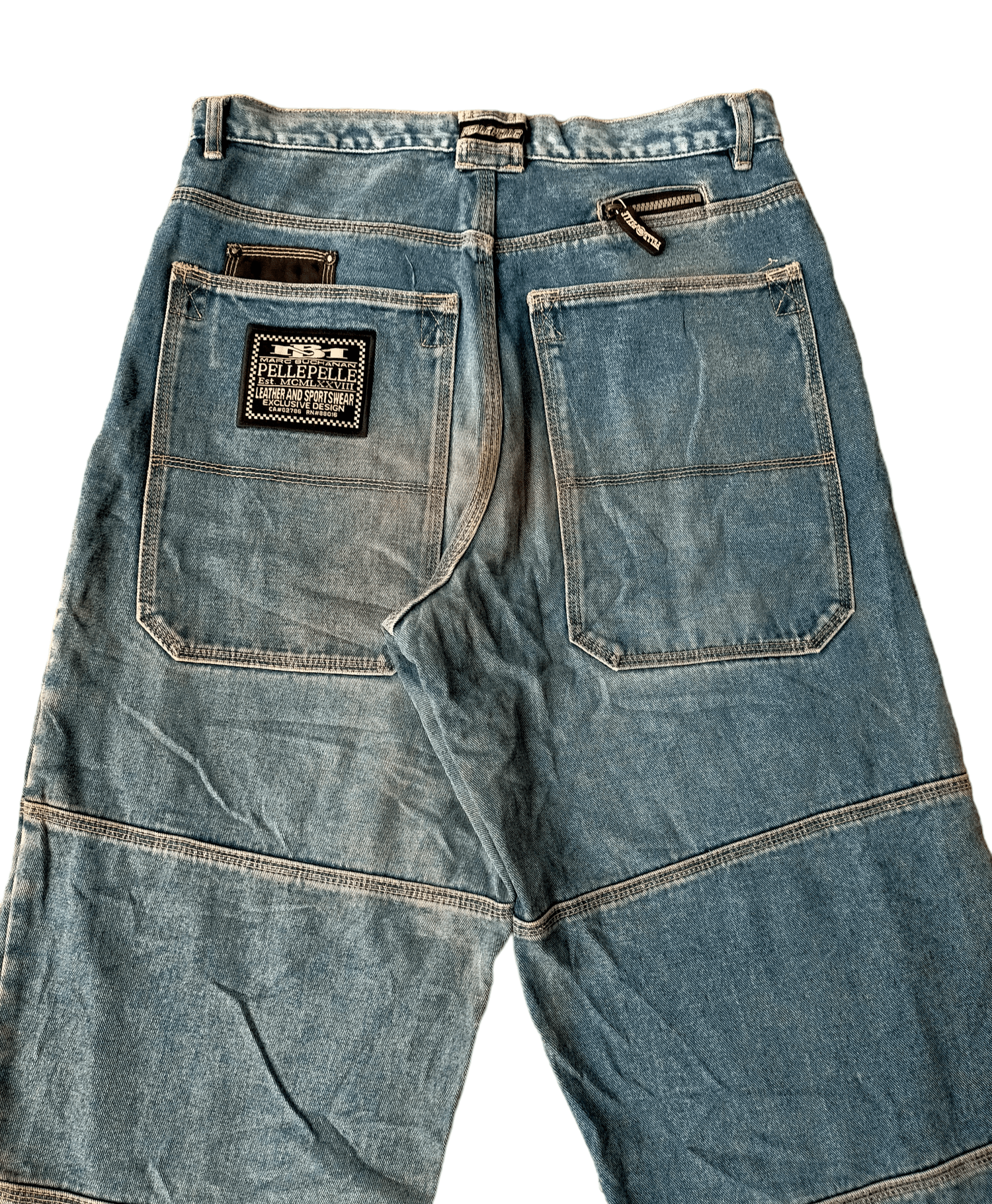 Marc Buchanan Pelle Pelle Marc Buchanan Baggy Hip Hop Jeans Size US 34 / EU 50 - 2 Thumbnail