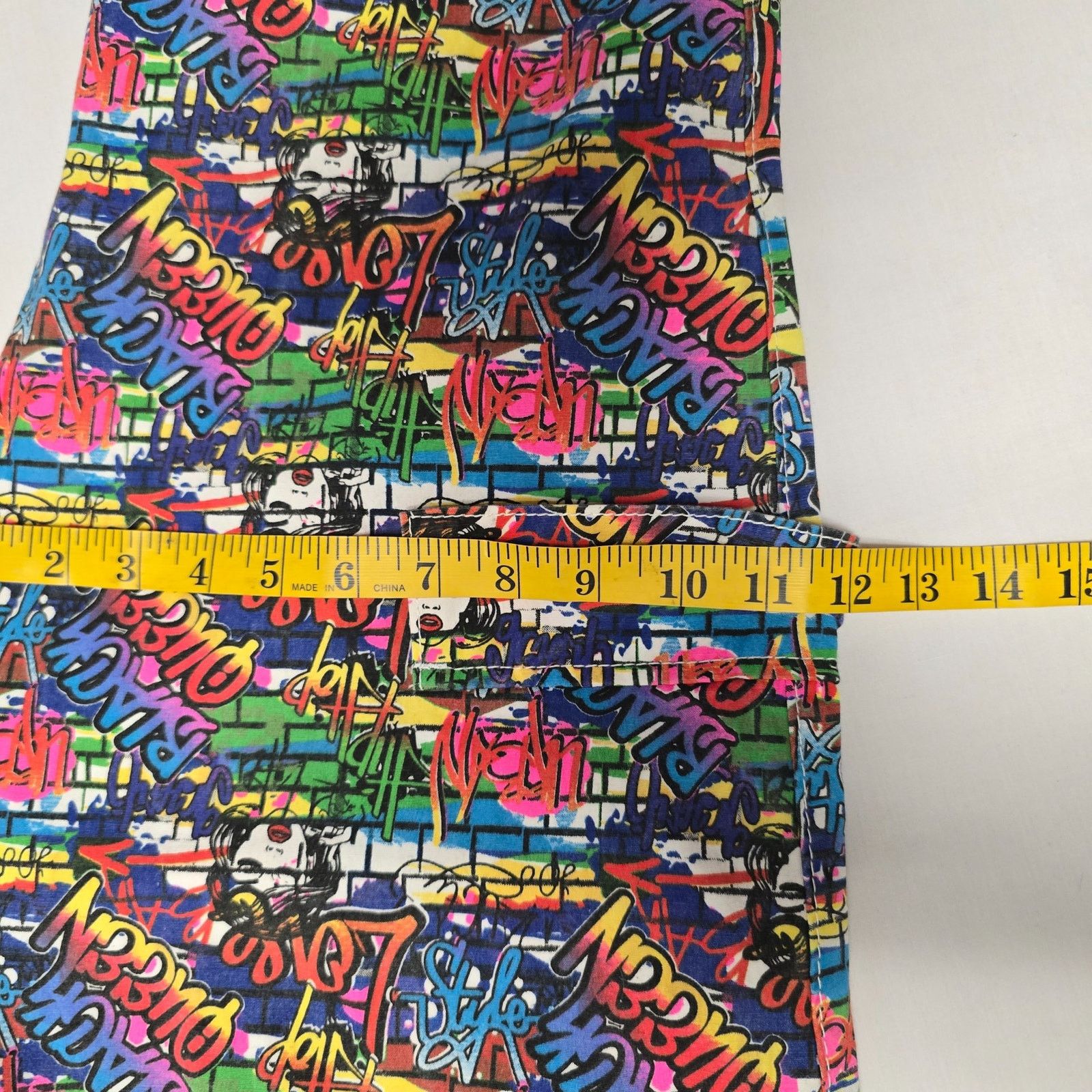 Loveless LoveLove Graffiti Print Jogger Pants 3X Colorful Streetwear Size 38" / US 16 / IT 52 - 19 Thumbnail