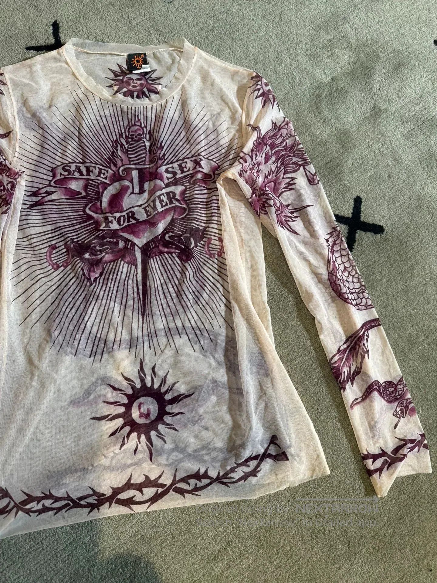Jean Paul Gaultier jean paul gaultier safe sex mesh top. Size M / US 6-8 / IT 42-44 - 5 Thumbnail