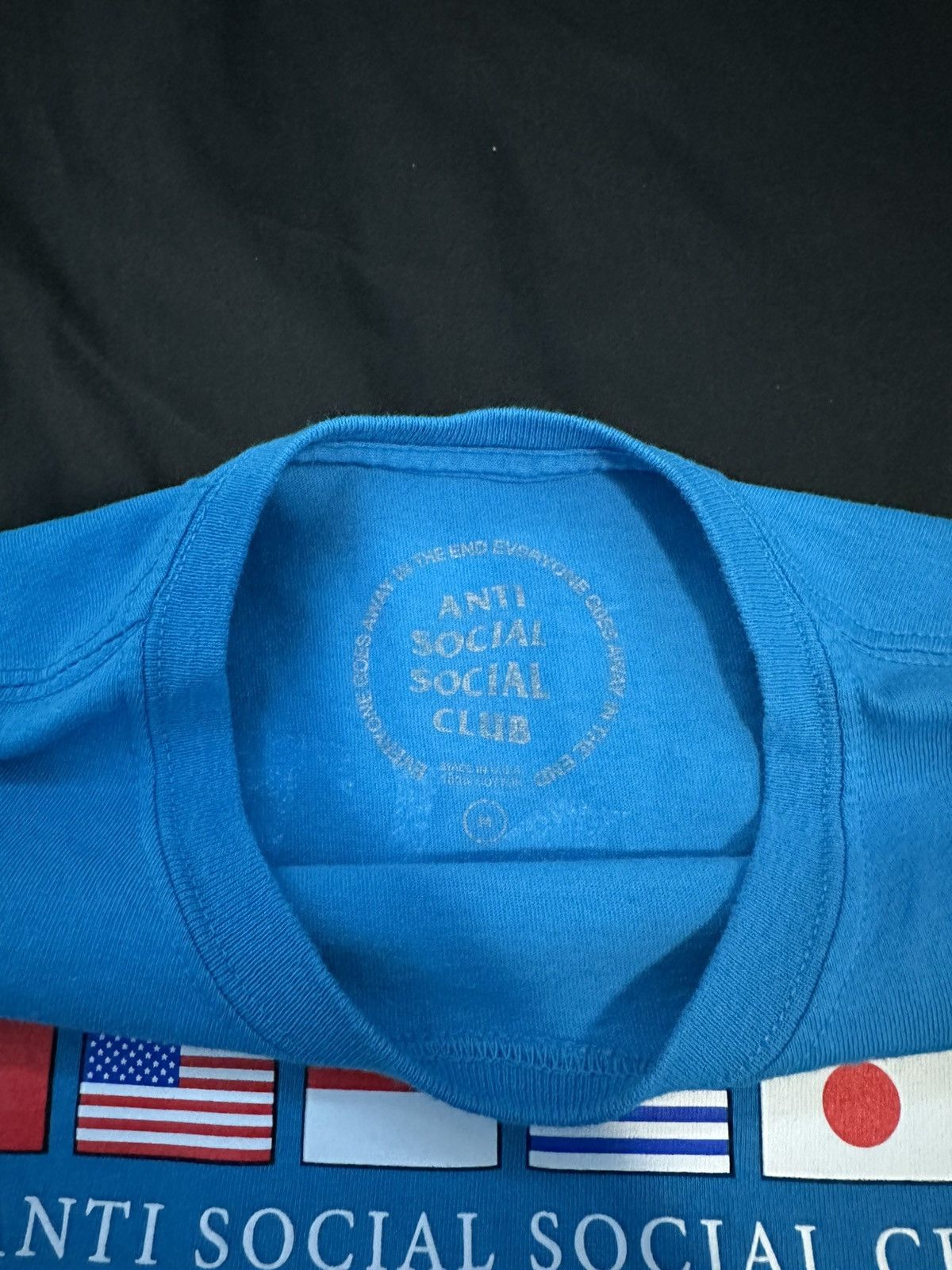Anti Social Social Club ASSC International Tee Size US M / EU 48-50 / 2 - 3 Thumbnail