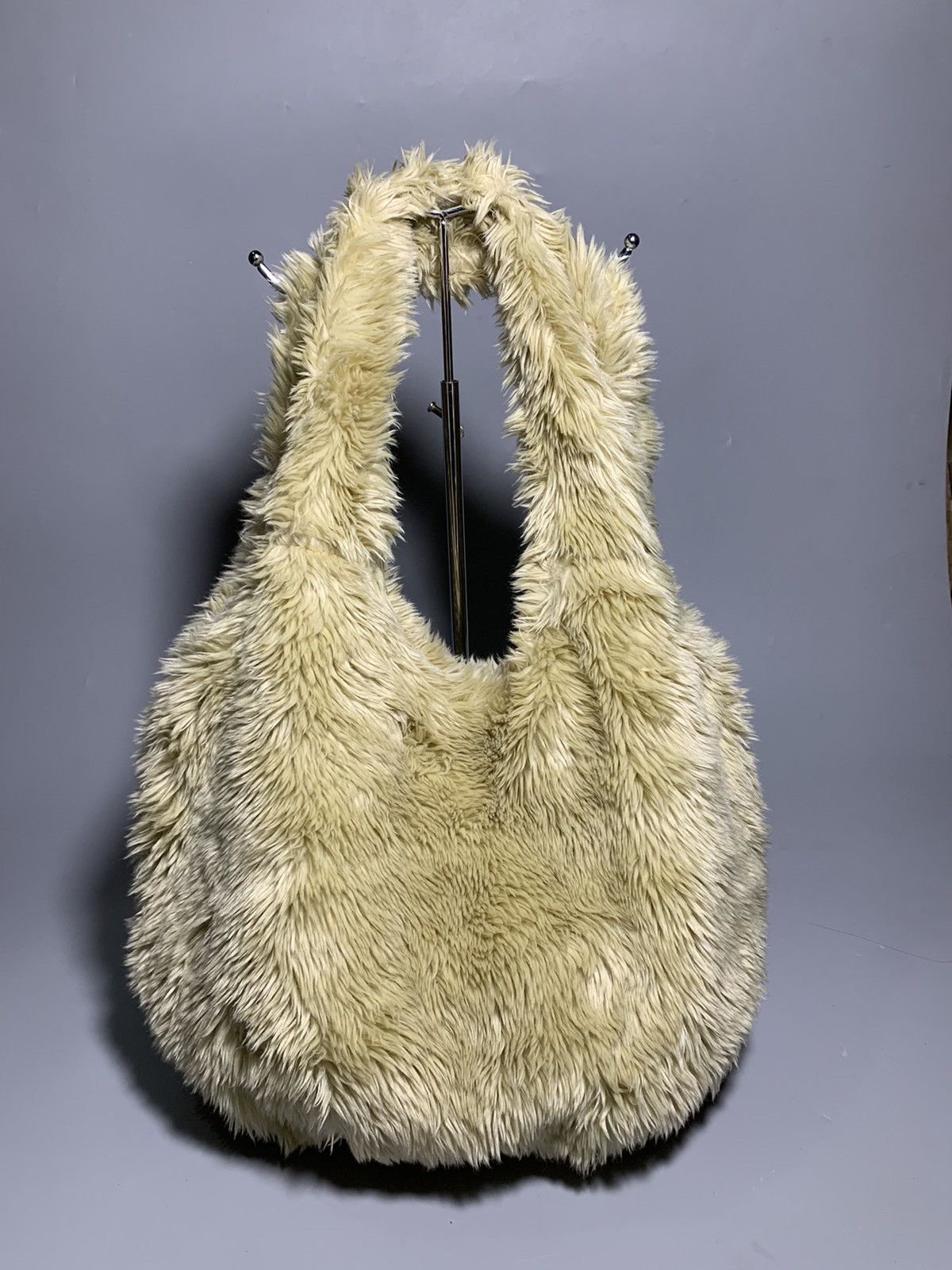 20471120 HYOMA 20471120 FUR TOTE BAG Size ONE SIZE - 5 Thumbnail