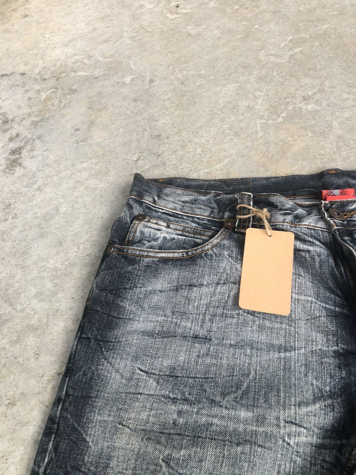 If Six Was Nine Japanese Black ant Flared Jeans Distressed Jeans Size US 38 / EU 54 - 14 Thumbnail