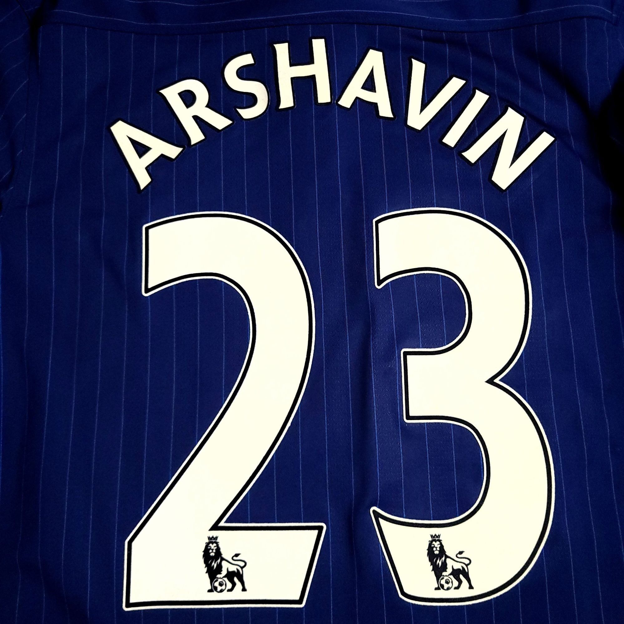 Nike Arshavin Arsenal 2009 2010 Long Sleeve Away Soccer Jersey L Size US L / EU 52-54 / 3 - 4 Thumbnail