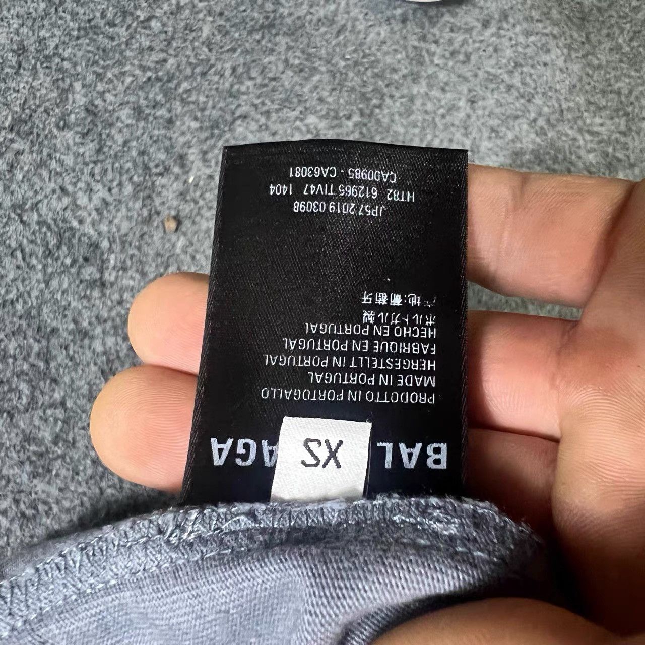 Balenciaga Balenciaga Band Short Sleeve K28 Size US XS / EU 42 / 0 - 4 Thumbnail