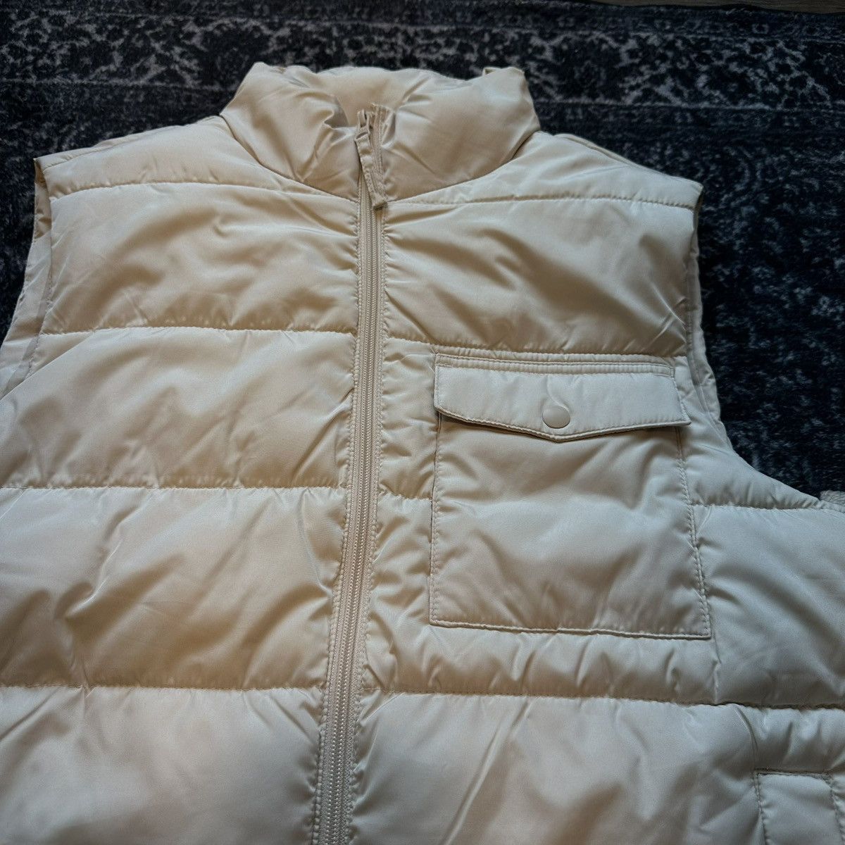 Old Navy Cream Puffer Vest Size US S / EU 44-46 / 1 - 3 Thumbnail