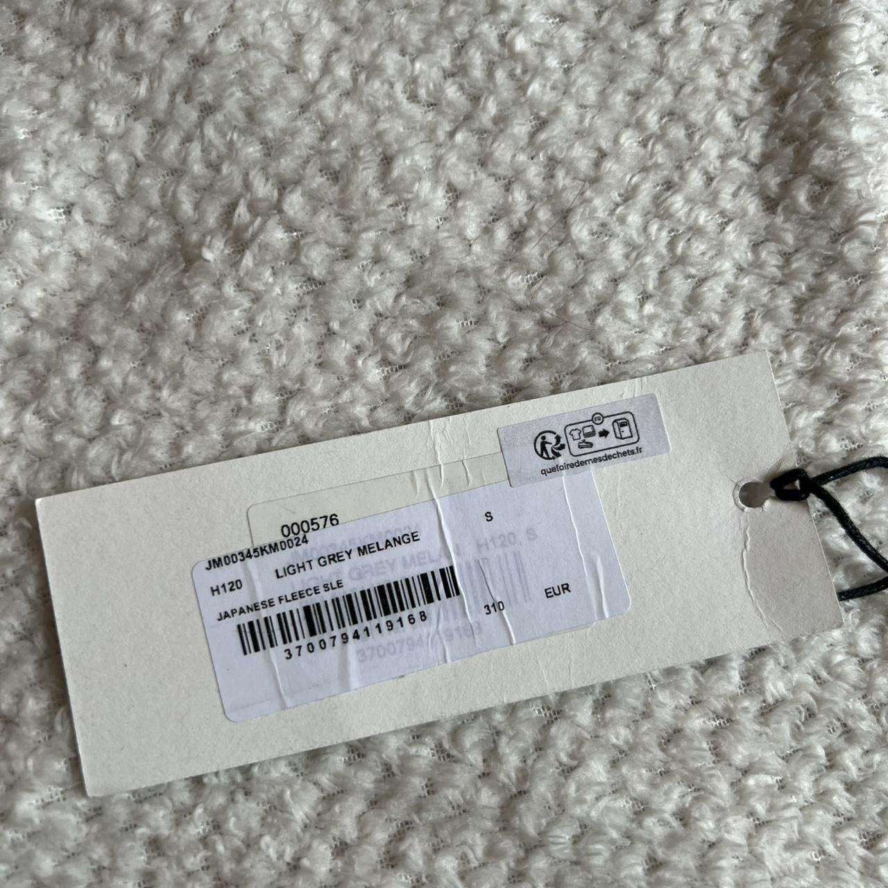 Maison Kitsune MAISON KITSUNÉ Oversized Sleeveless Hoodie – Light Grey Size US S / EU 44-46 / 1 - 7 Thumbnail