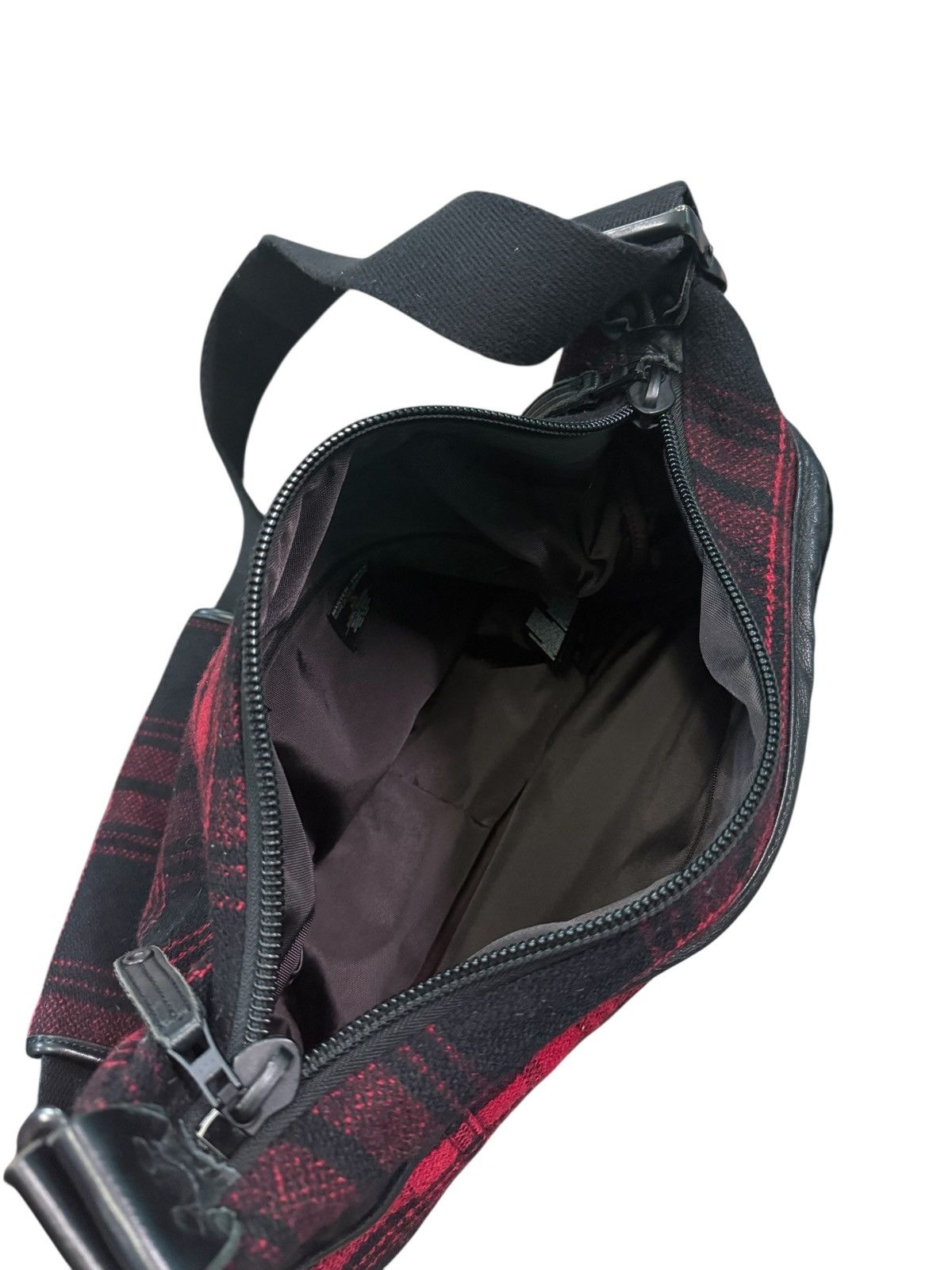 MasterPiece RARE MASTERPIECE PLAID WOOL MASSENGER BAG Size ONE SIZE - 15 Thumbnail