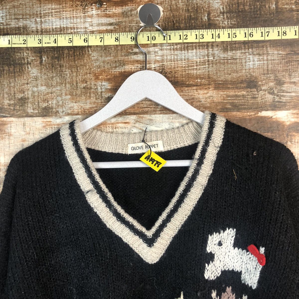 Homespun Knitwear × Japanese Brand Glove Puper Dark Blue Knitwear #A1978 Size S / US 4 / IT 40 - 4 Thumbnail