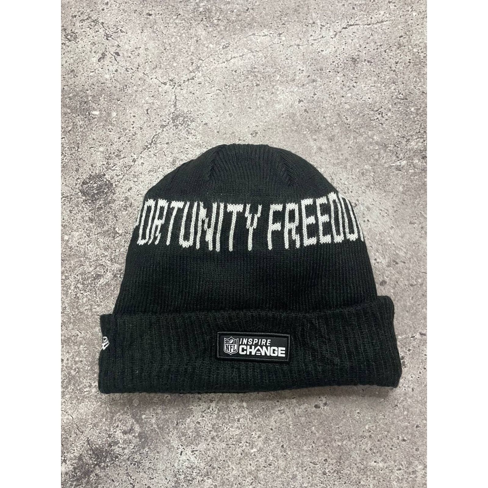 NFL × New Era × Vintage Vintage Green Bay Packers “Justice Equity” Knit Beanie Hat Size ONE SIZE - 2 Thumbnail