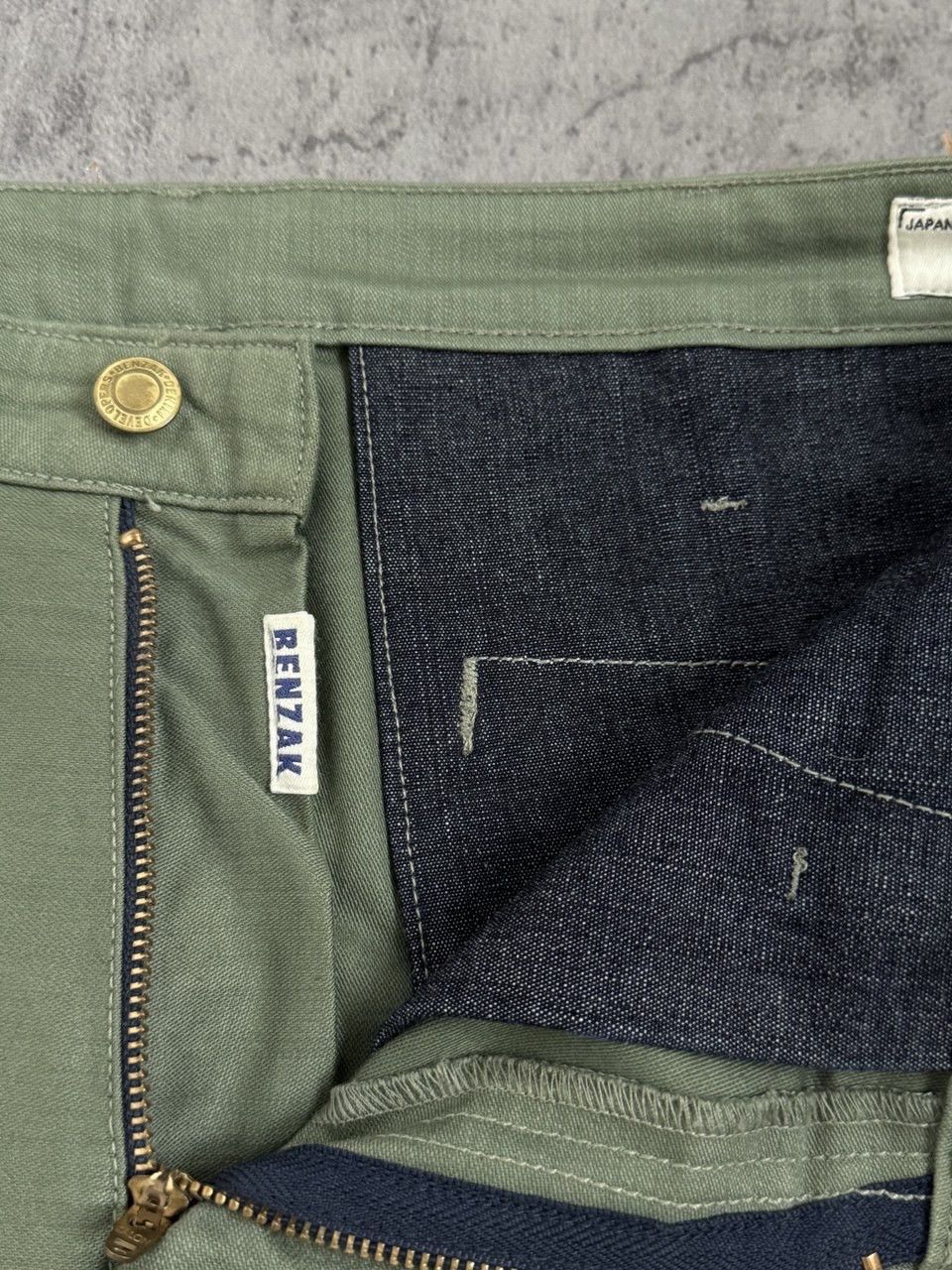 Benzak Denim Developers Benzak Denim Developers Tapered Chino Green Military Pants Size US 30 / EU 46 - 17 Thumbnail